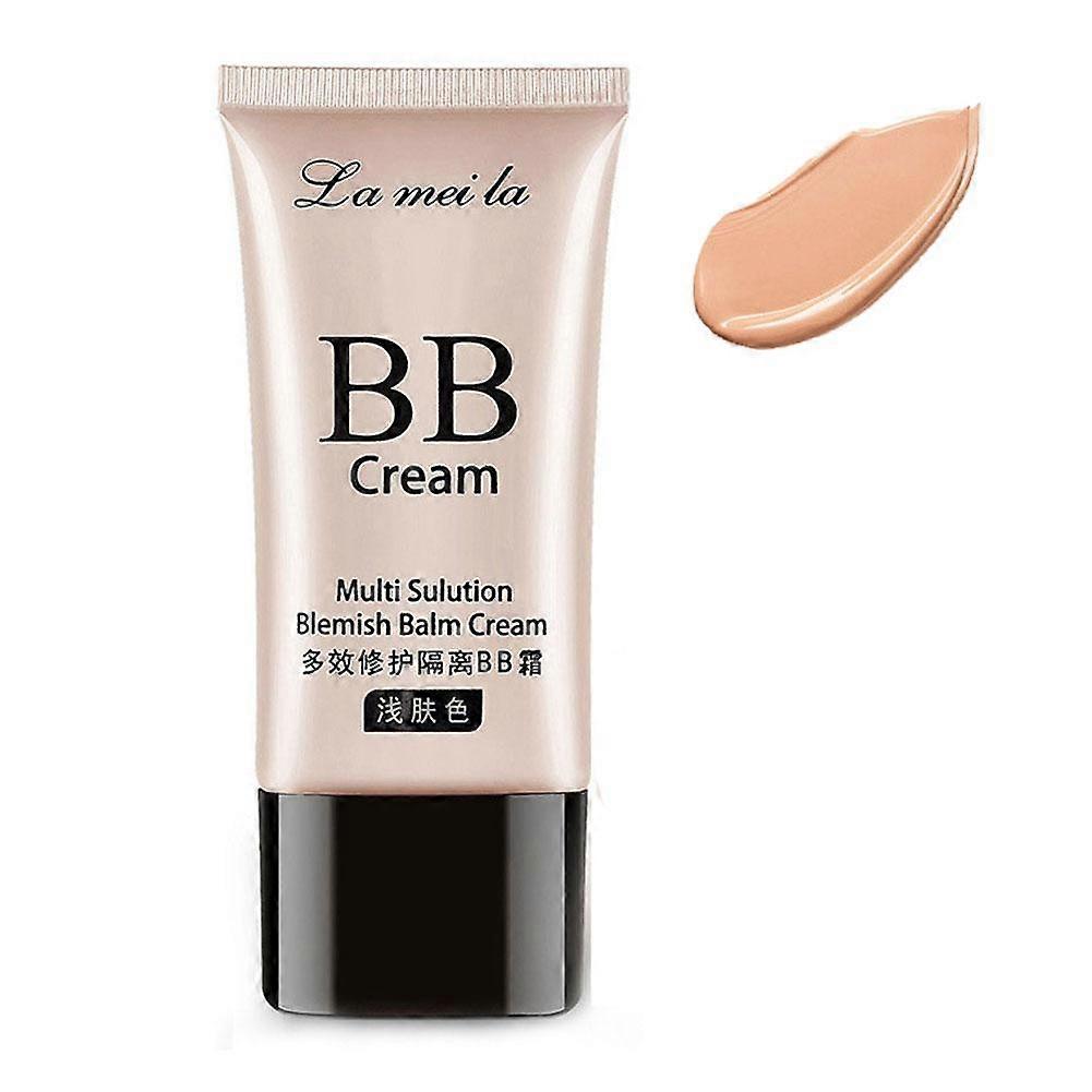 BB Cream Foundation 50g Lightweight Moisturizing Concealer Pore Coverage Natural Finish Fast Makeup Application