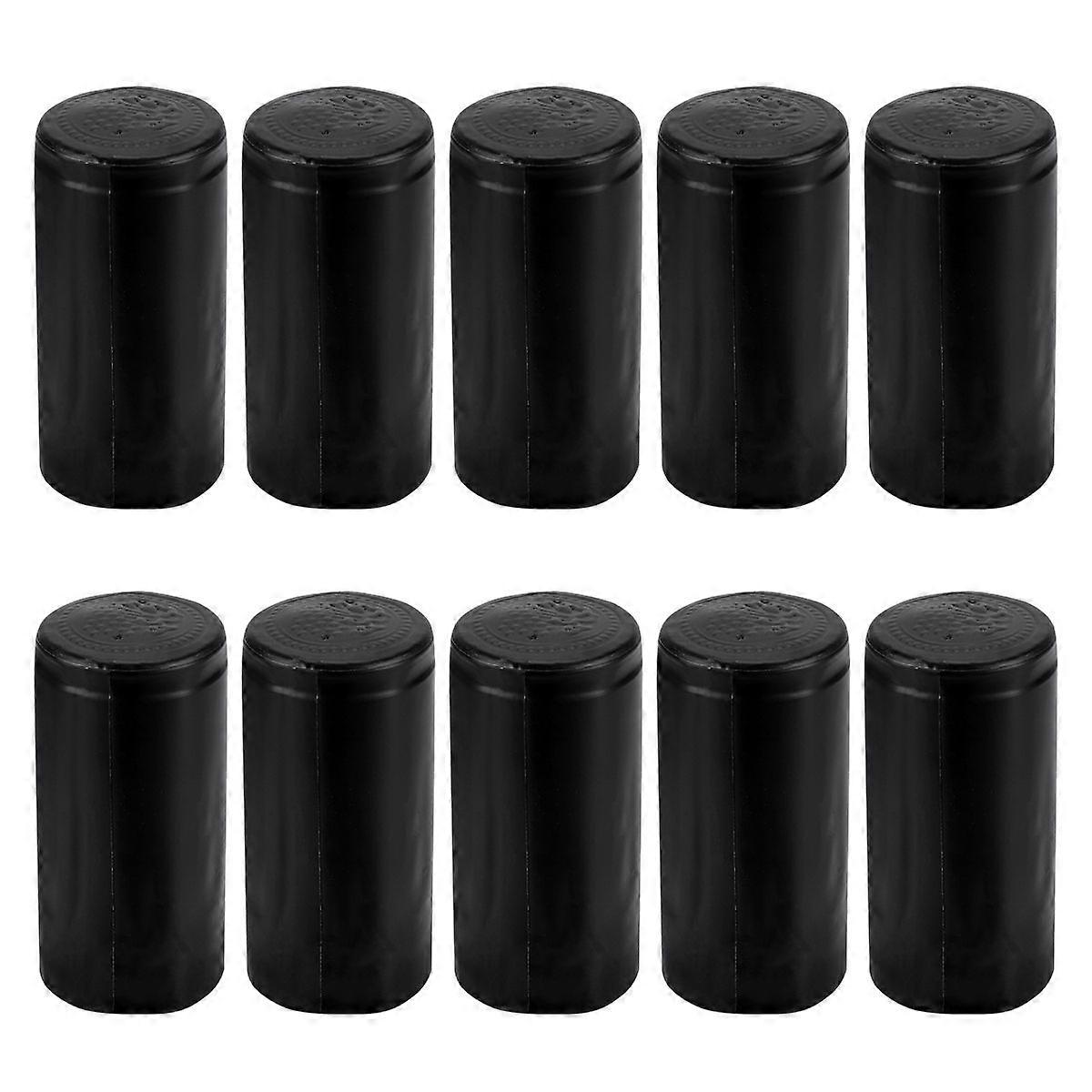 10pcs  Heat Shrink Capsules Wine Bottles Caps Sleeves Suitable for Wine Bottle