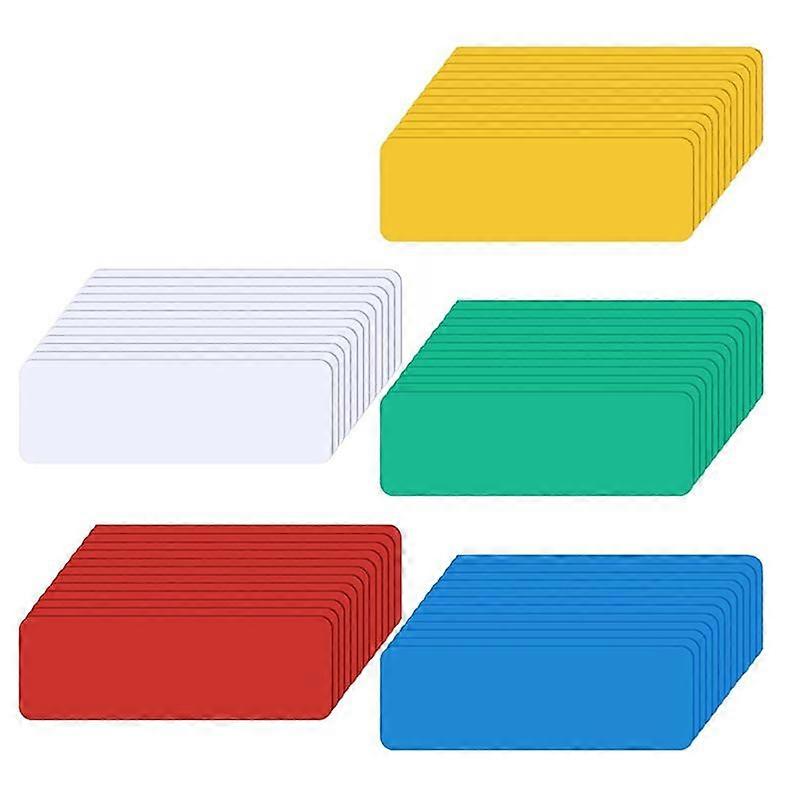 60 Pack Dry Erase Magnetic Labels Magnets Sticker
