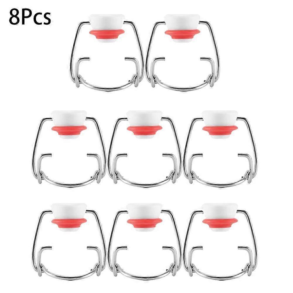 8Pcs Bar Tool Wine Stopper Swing Cap Bottle Sealer Lid Durable Bottles Cap Flip