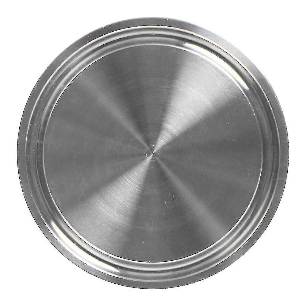 rustfritt stål solid sanitær endehette passer 2inch tri klemme ferrule flens