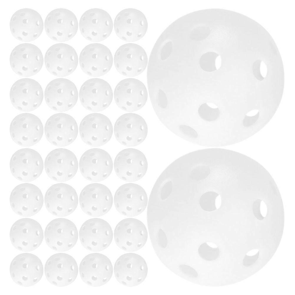 Practice Golf Balls 100Pcs Lightweight Plastic Balls for Golf Training