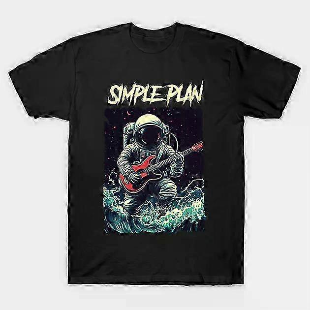 Simple Plan Band Fan Art-shirt