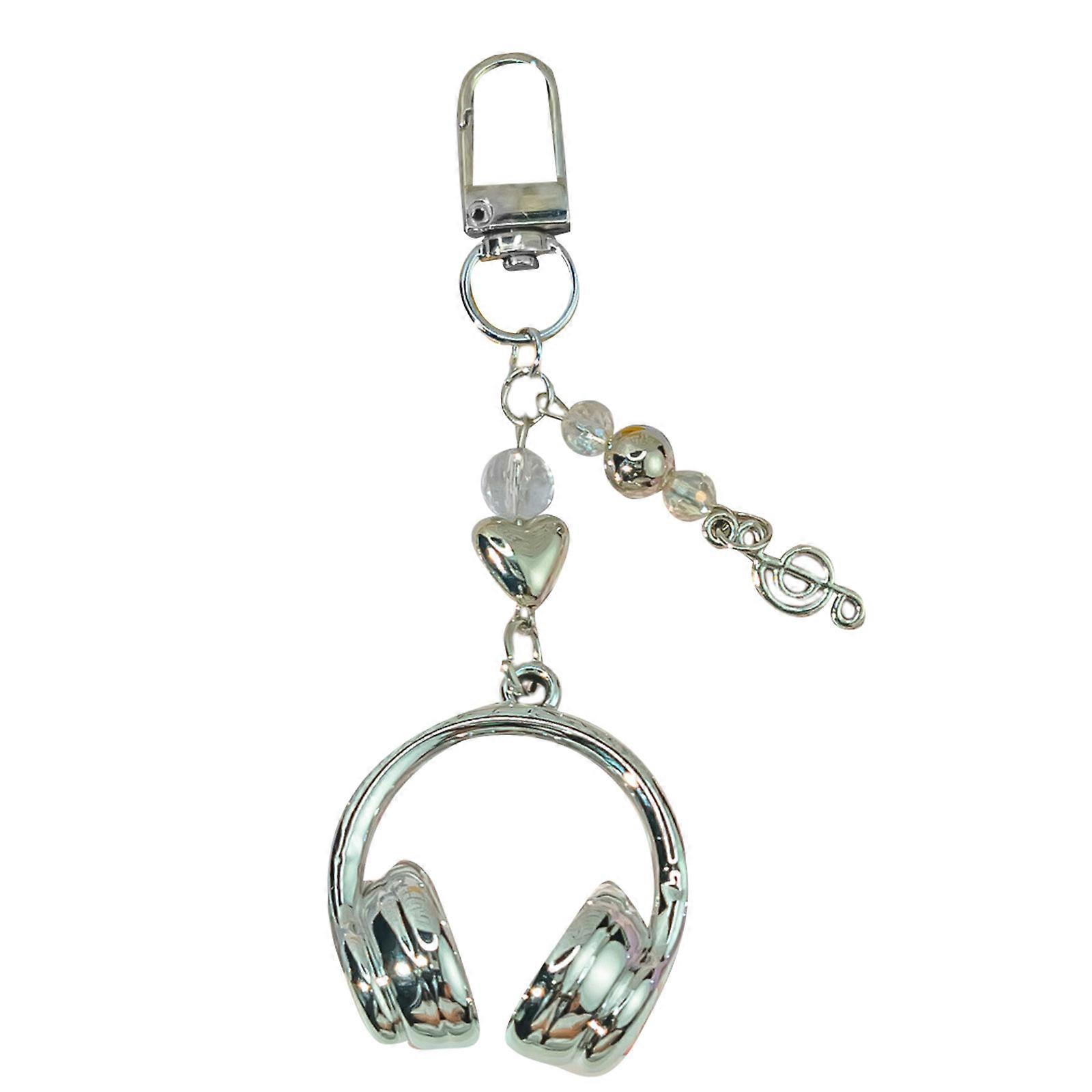 Elegant Permanent Earphone Keychain Thin Rosin Mixture Plan For Everyday Use Multicolor