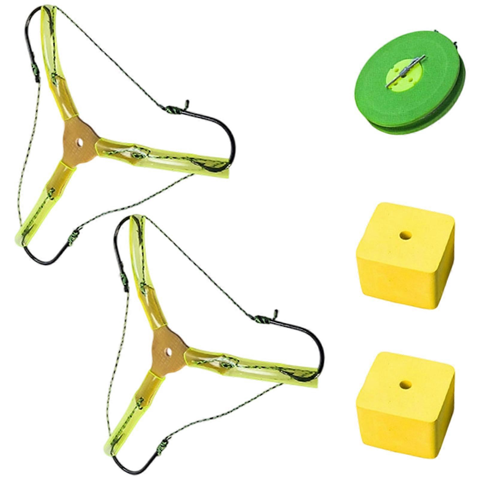 Barbed Carps Fishing Hook Heat Treated Strength Anti Floating System Line Buoyance Indicator Compacts Storage Multicolor