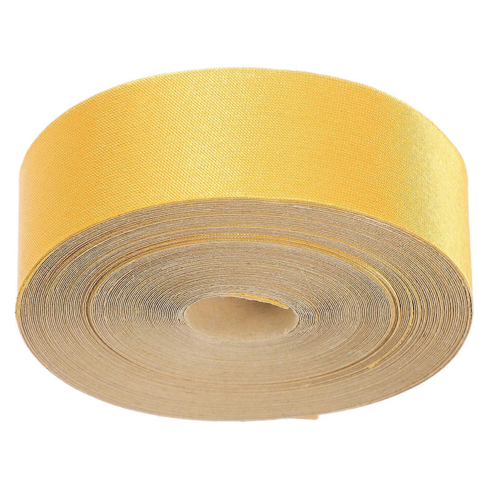 Self Adhesive Lampshade Cloth Strips for Lampshade 1 Roll Golden Color