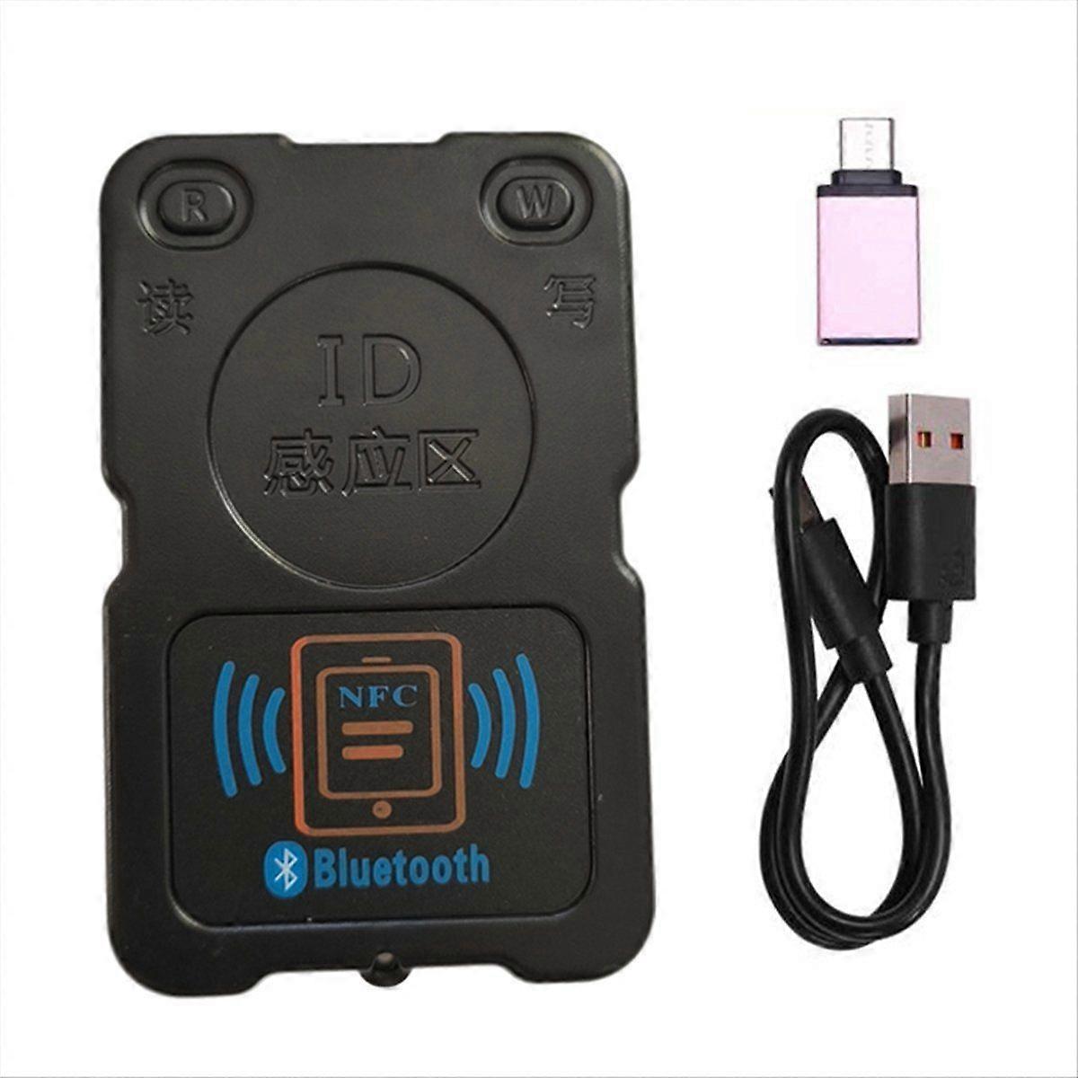 Copieur de carte à puce Bluetooth RFID NFC-PM8, lecteur de clé de cryptage NFC, duplicateur 13,56 MHz/125 kHz