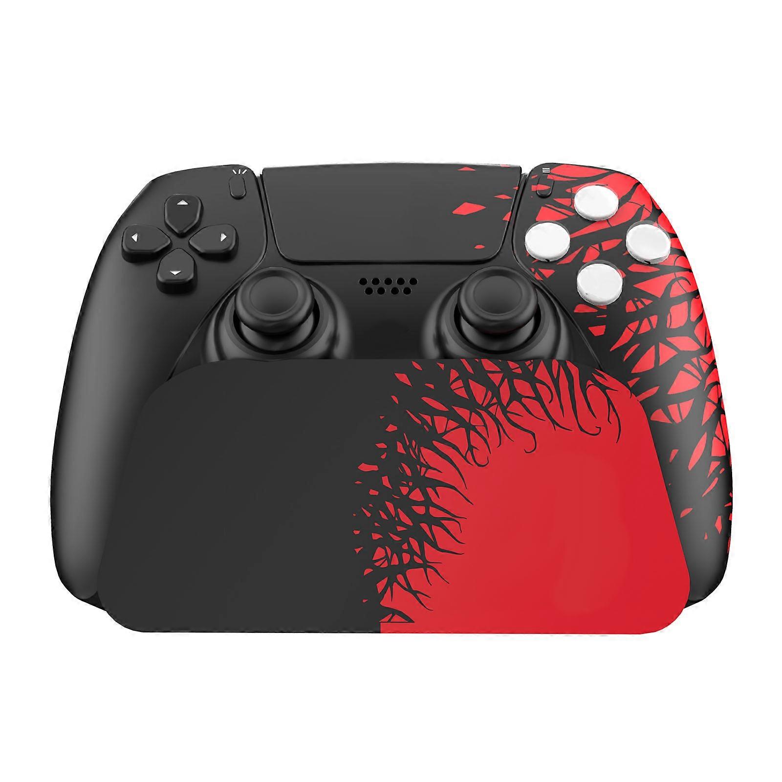 Tabletop Holder for Game Controller Organizers Stand Gamepad Display Stand Holder Printed Pattern Desktop Base Multicolor