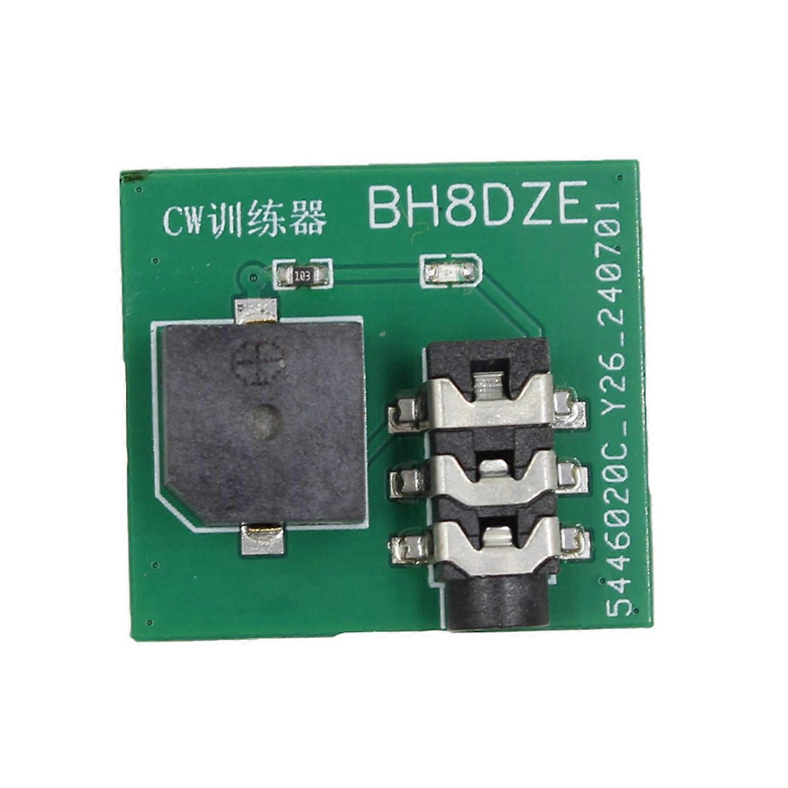 Morse Key Trainer CW Key Practice Instrument With Integrated LED And Beepers  For Enhances Learning Morse Code Training Multicolor