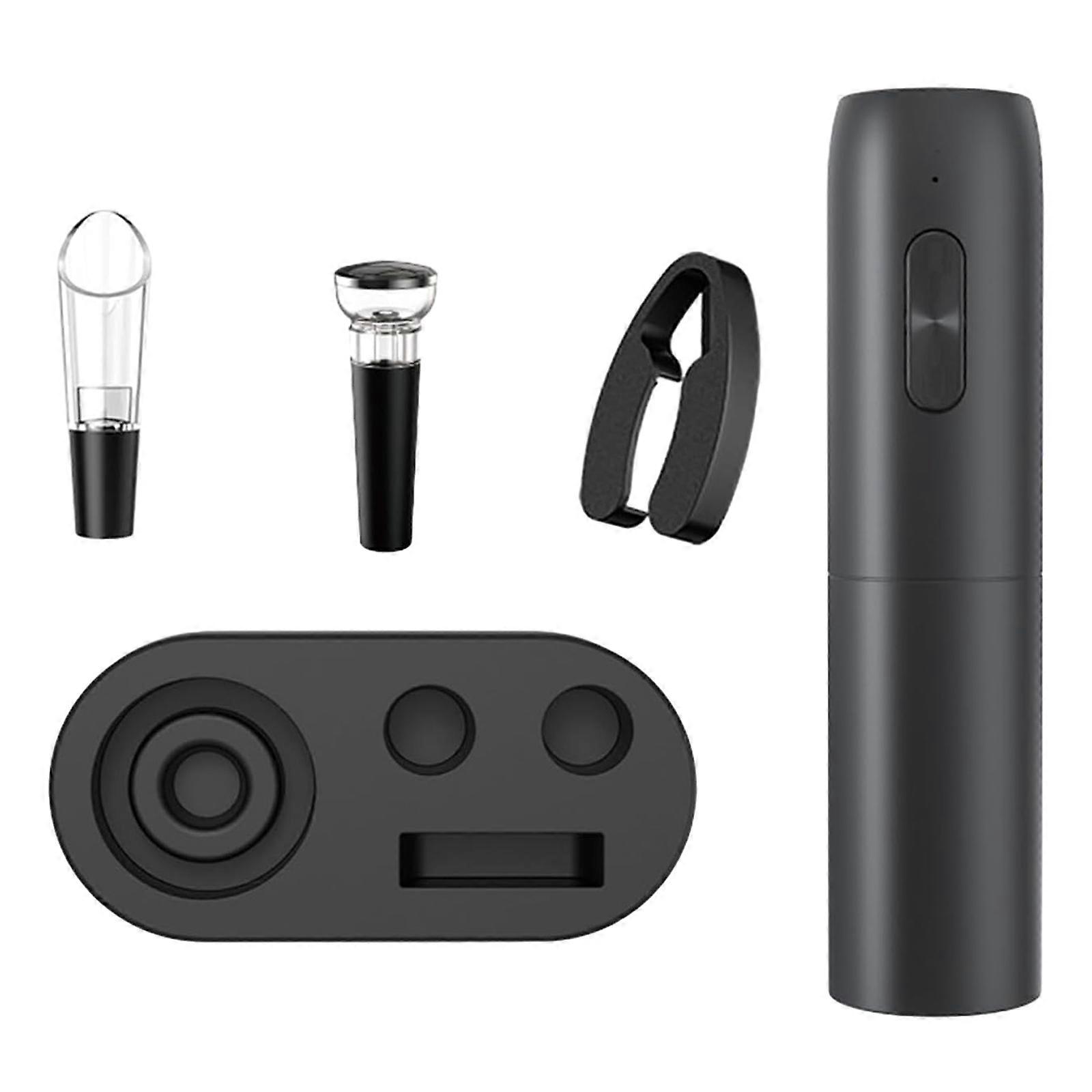 Wine Opener Kits Convenient Electric Wine Opener Efficient Electric Corkscrew ABS Material Suitable for Wine Enthusiasts Multicolor