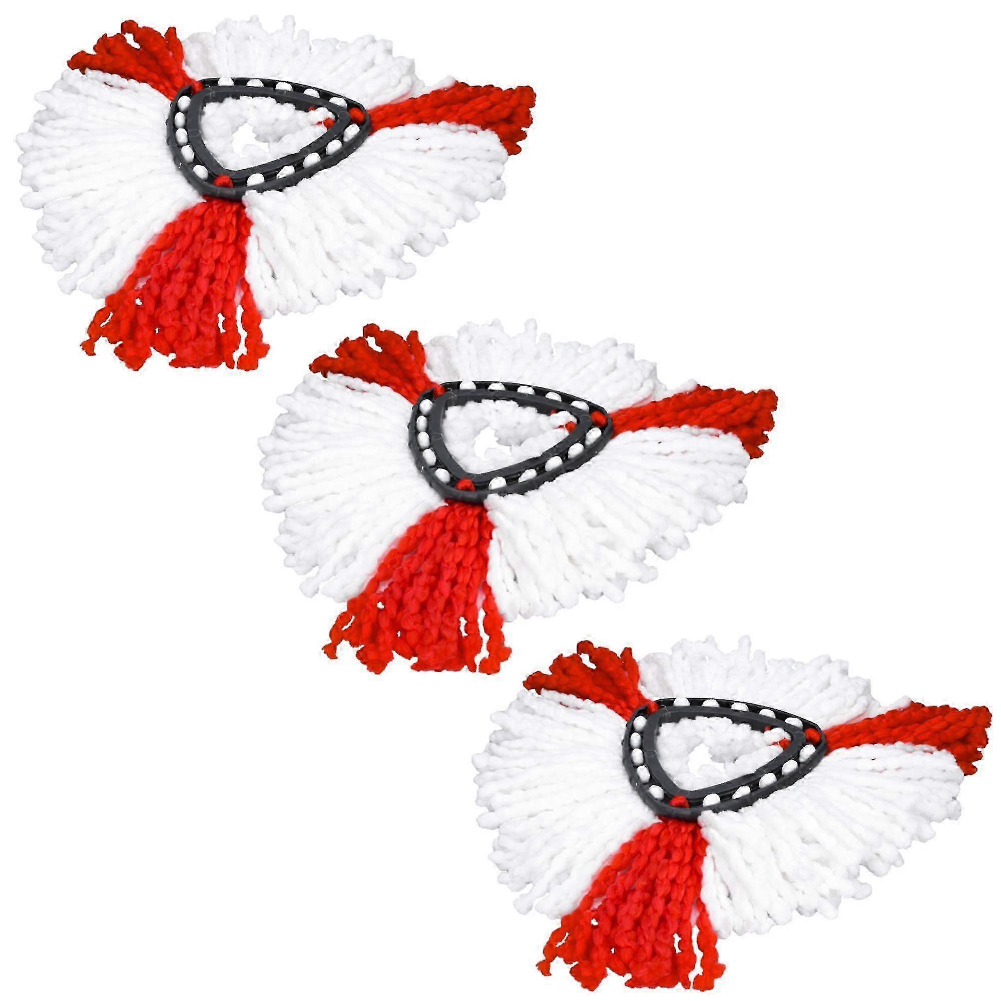 3 vileda Turbo spin mop refills, easy to write and clean, Pro super spin, easy W p