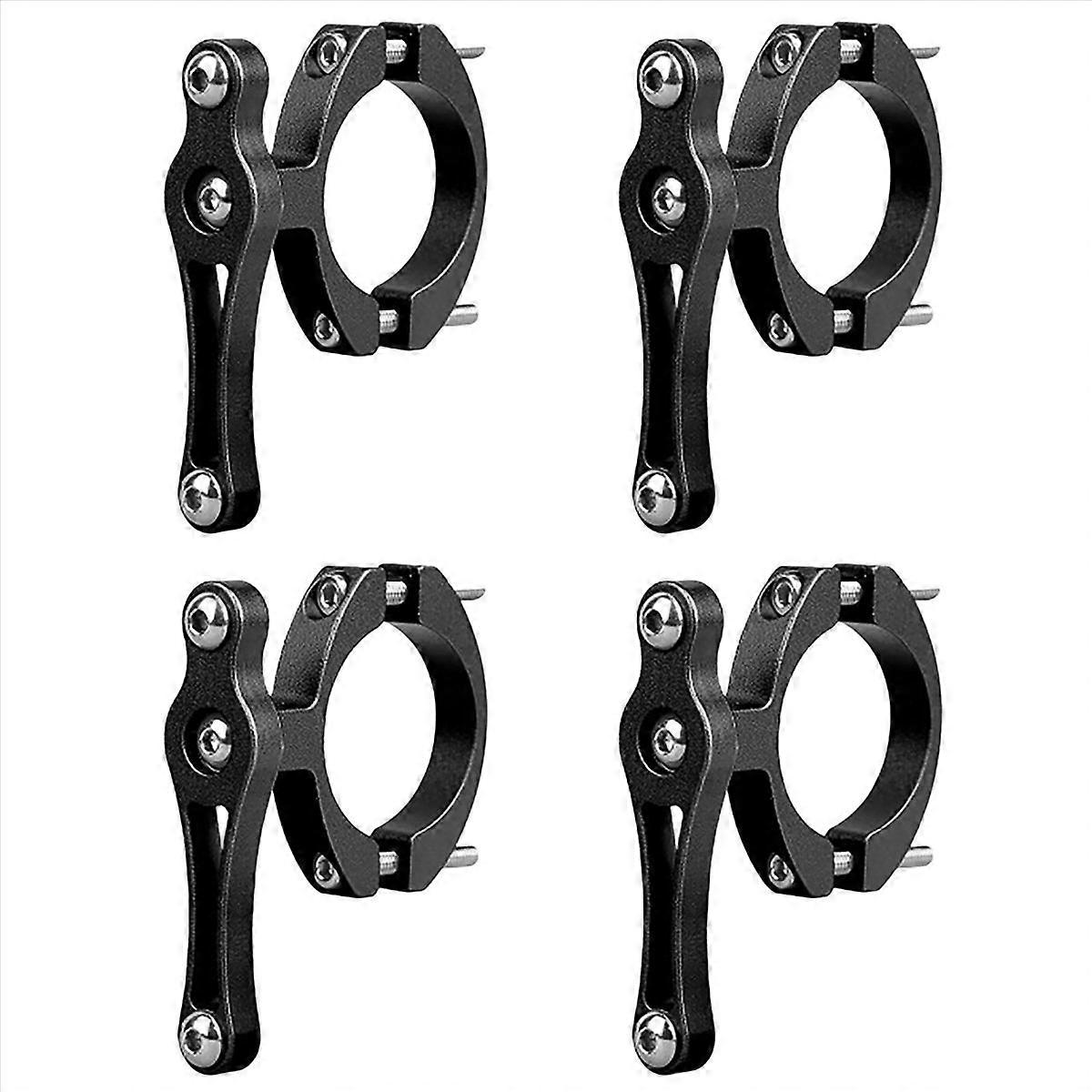 4X Bicycle Water Bottle Clip Cage Holder Clamp Handlebar Bracket Mount Handlebar Front Fork Frame Tu