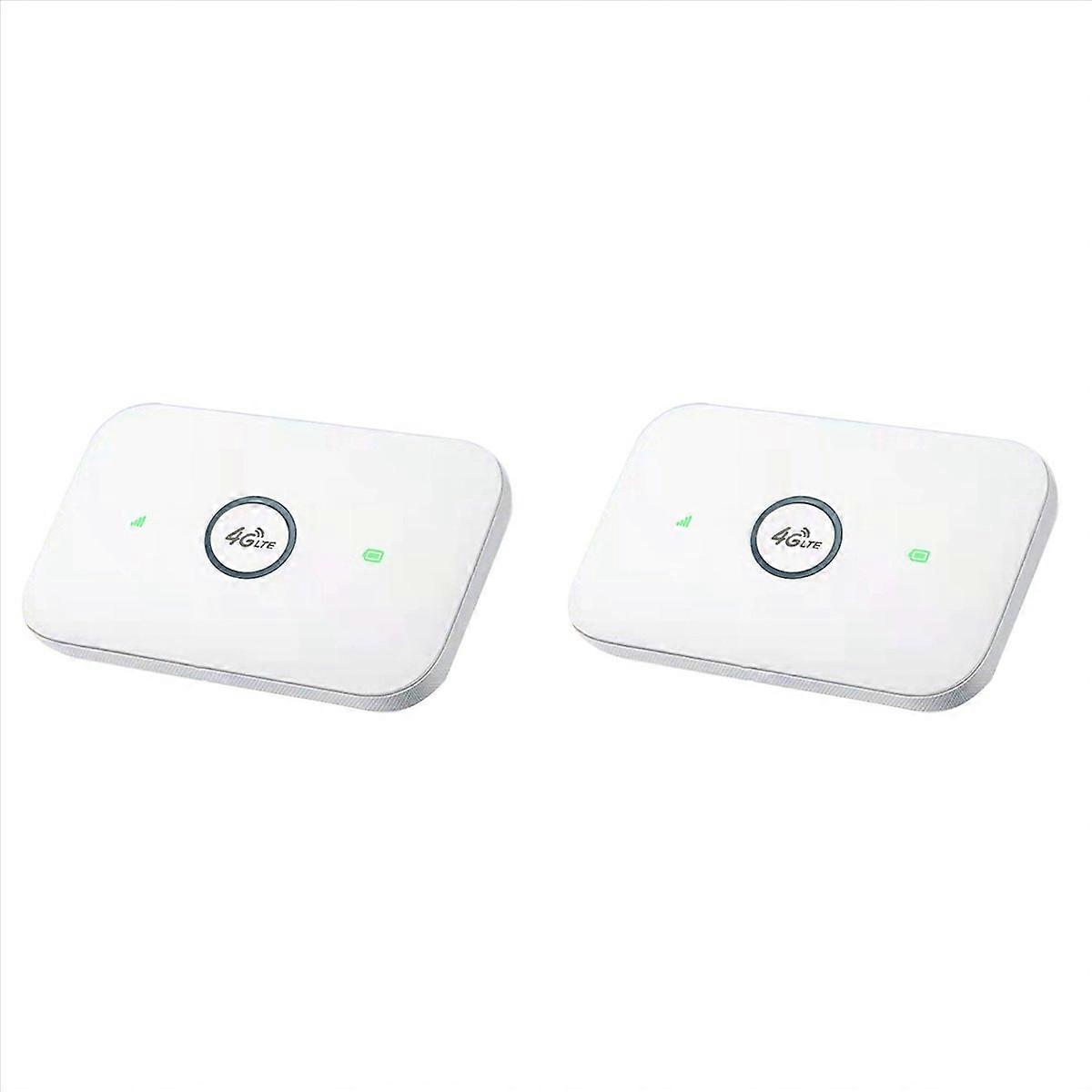 2X 4G MiFi Pocket WiFi Router 150Mbps WiFi Modem Auto Mobile Wifi Wireless Hotspot mit SIM-Kartensteckplatz