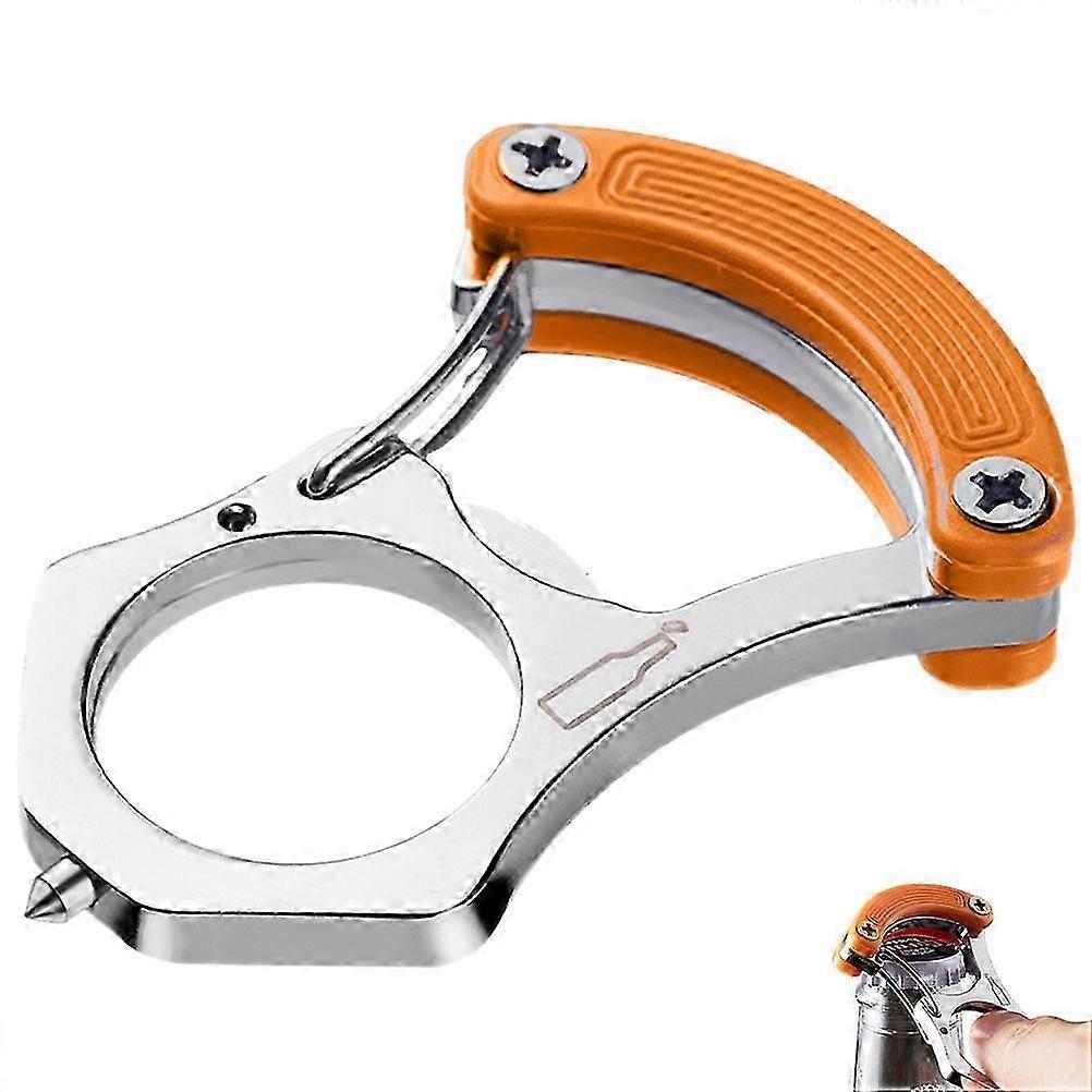 Emergency Hammer Window Breaker Keychain with Bottle Opener for Car