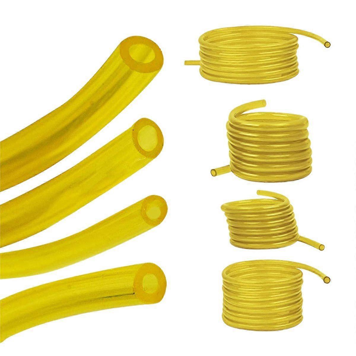 4 Sizes Petrol Gas Line Pipe Hose Tubing for String Trimmer Chainsaw Blower Lawn Mower and Other Pow