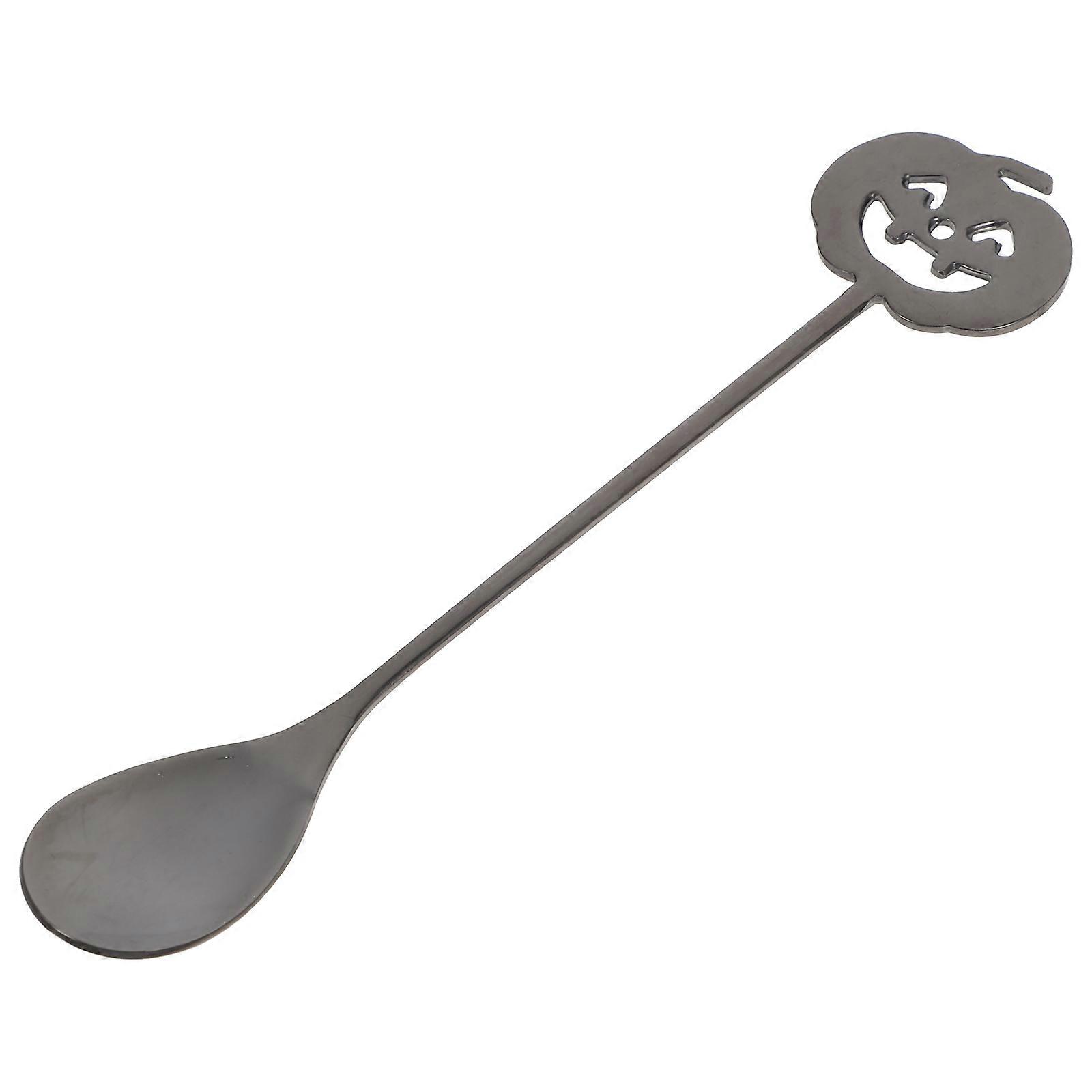 Halloween Style Pumpkin Spoon for Tea Stirring Small Sugar Spoon