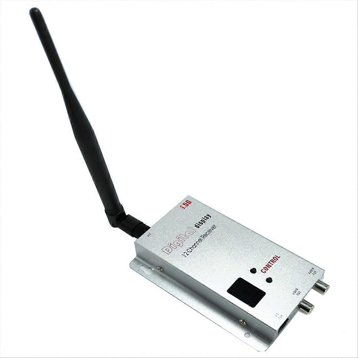 FPV 1.5G 1500mW VRX 12CH Video Receiver for FPV Long Range Drone