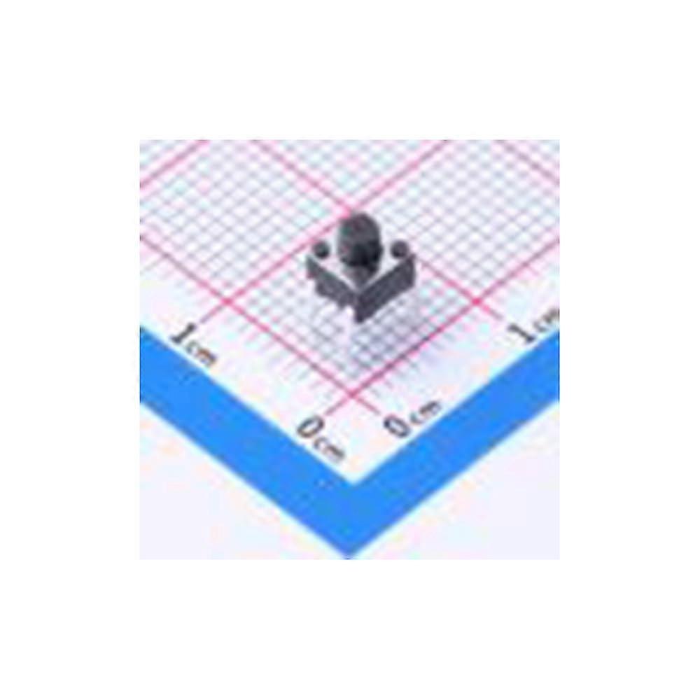 10 Pack TS4545CJ 250gf DIP Tactile Switch ThroughHole Push Button for Secure PCB Mounting