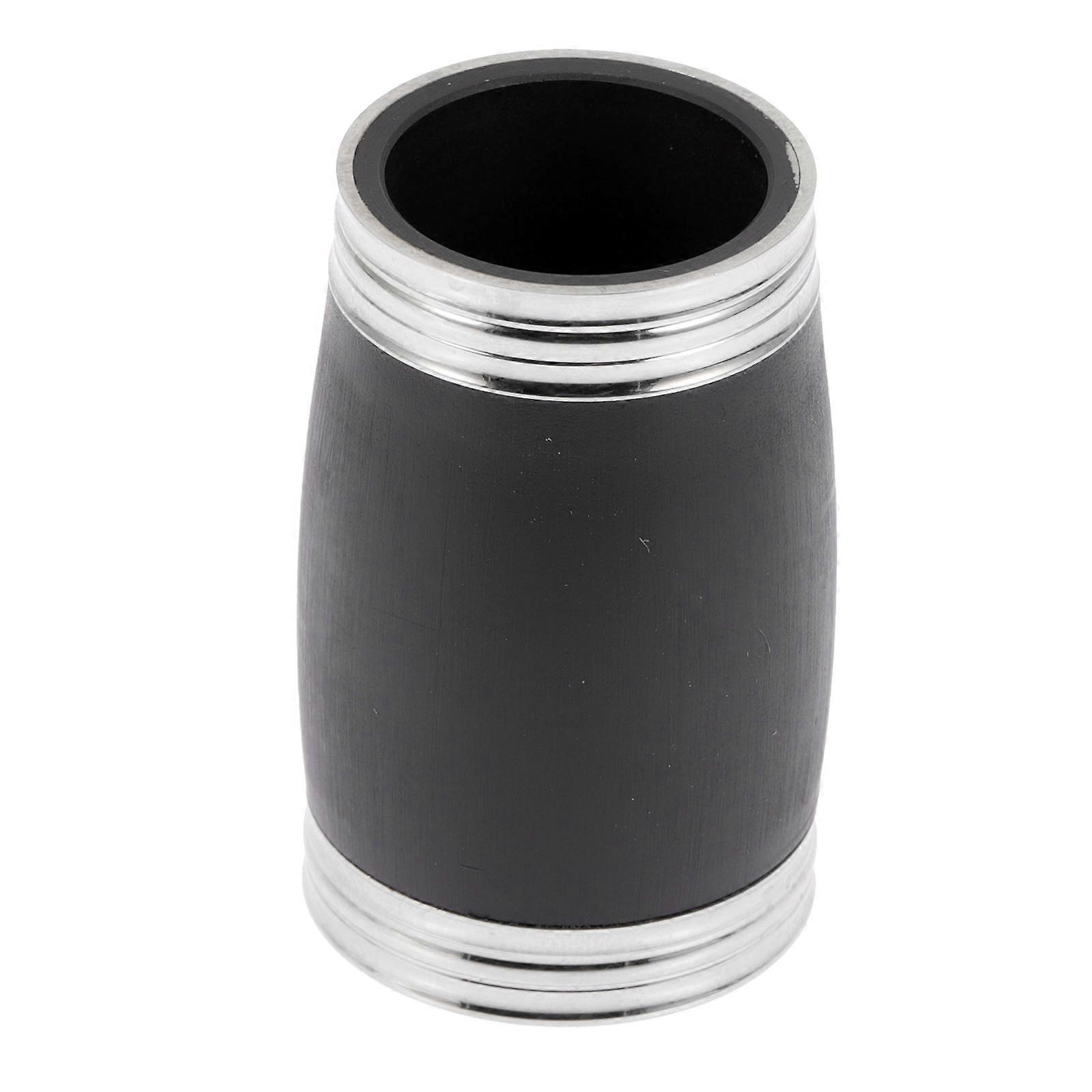 Clarinet Pitch Replacement Part with Synthetic Material for Instrument Use Black and Durable 2section Tube