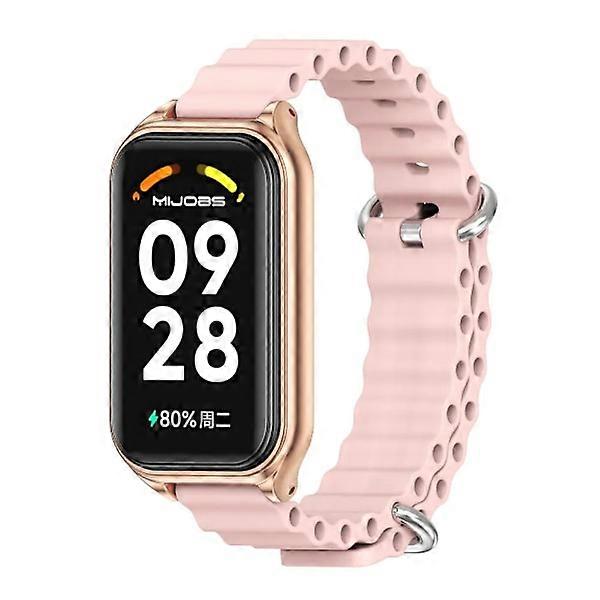 Bracelet for compatible with Xiaomi Smart Band 8 9 Active, Replacement Watch Strap Accessory, Pink 2 for compatible with Xiaomi 9 Active