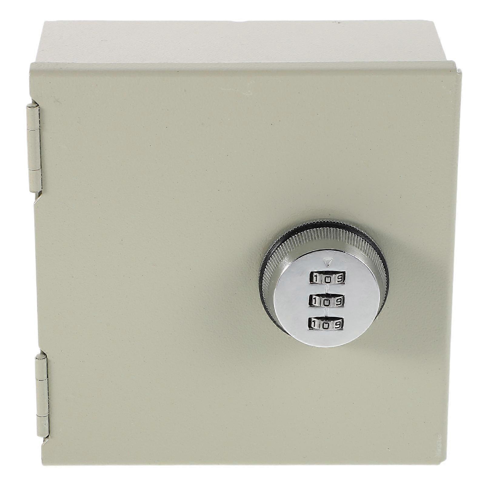 Password Lock Box Lockable Protection Box with Stainless Steel for