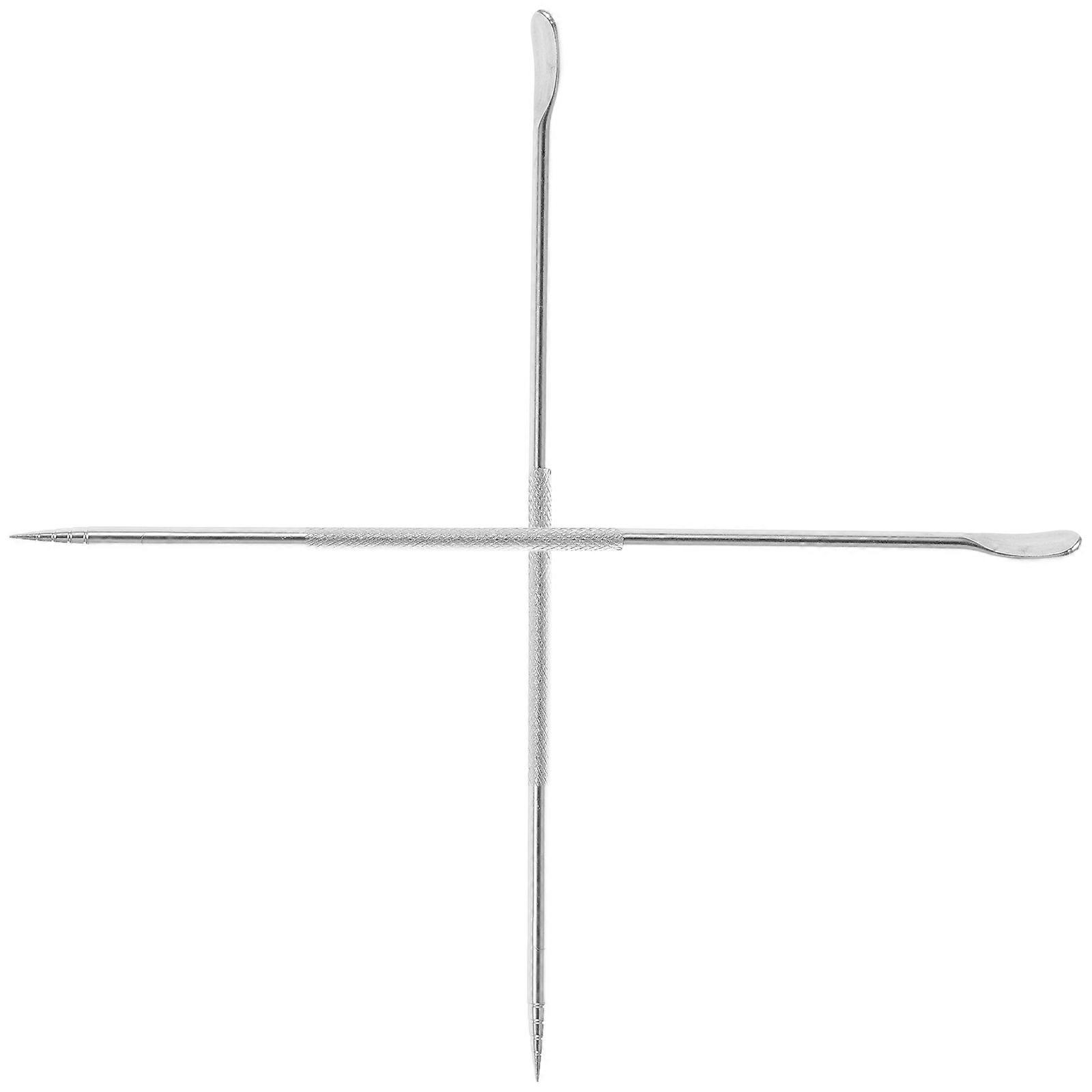 Coffee Stirrer Tool Stainless Steel Needle Hook for 2Pcs