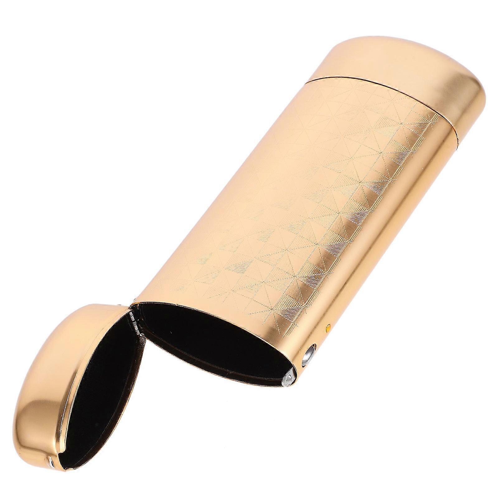 Portable Eyeglasses Case Hard Shell Container for Glasses 2Pcs Aluminium Box