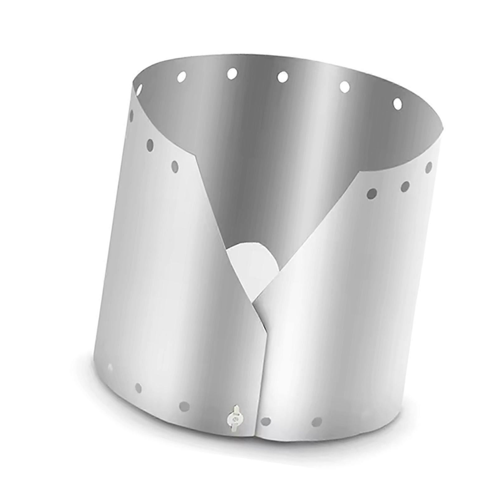 Vikt vindskydd för utomhusbruk Lätt vindskyddsbrännare Vindtät skärm för olika utomhusaktiviteter Flerfärgad