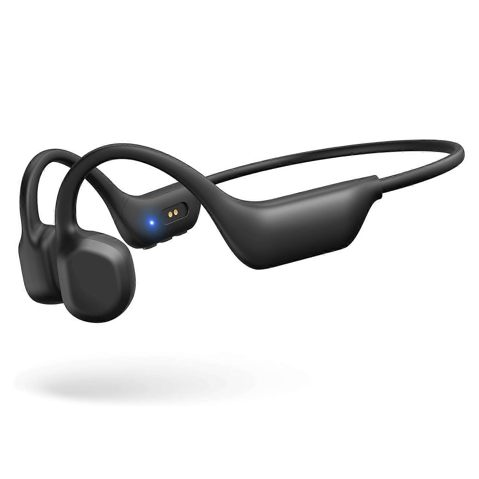 Bluetooth 5.3 Bone Conduction Headphones OpenEar Wireless IPX5 Waterproof for Running Cycling