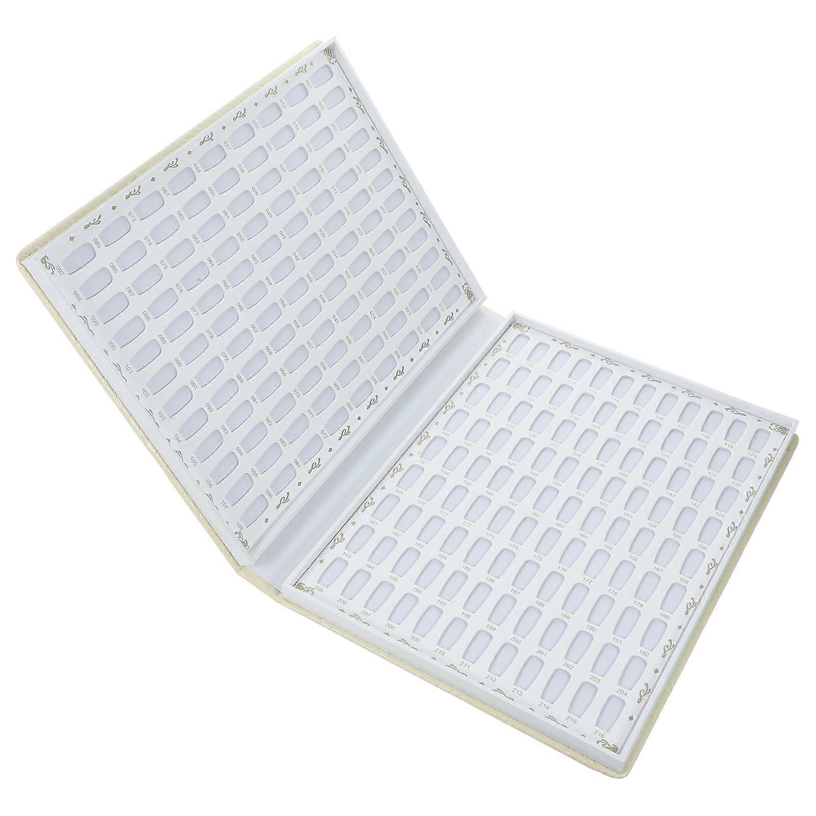 216 Colors Nail Polish Display with Random Color Nail Glue