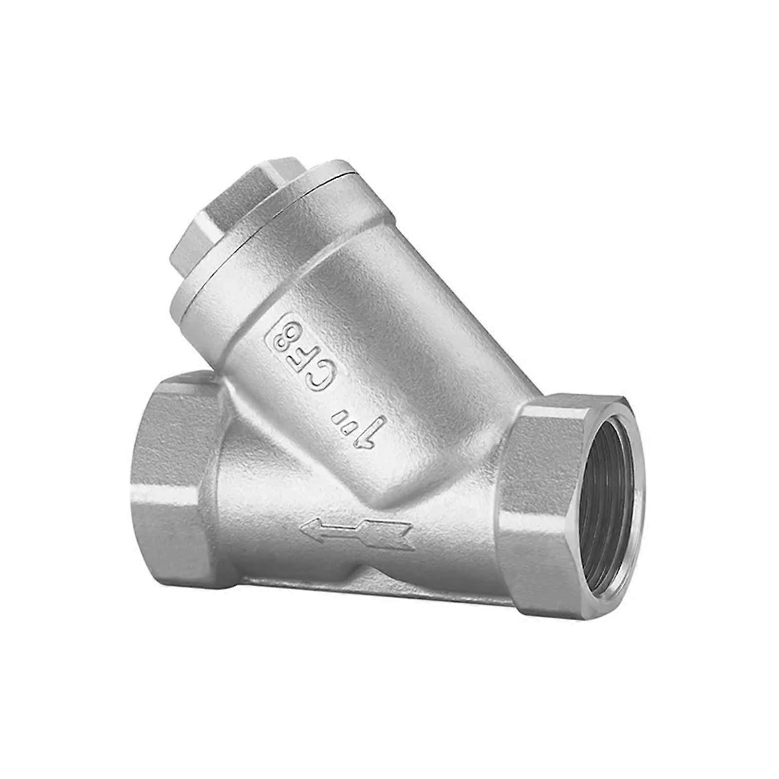 Y Mesh Strainer Brass Filter Valve 1/2 3/4 1 2 Inch Female Thread Stainless Steel Strainer 1-1/2 Inch Size