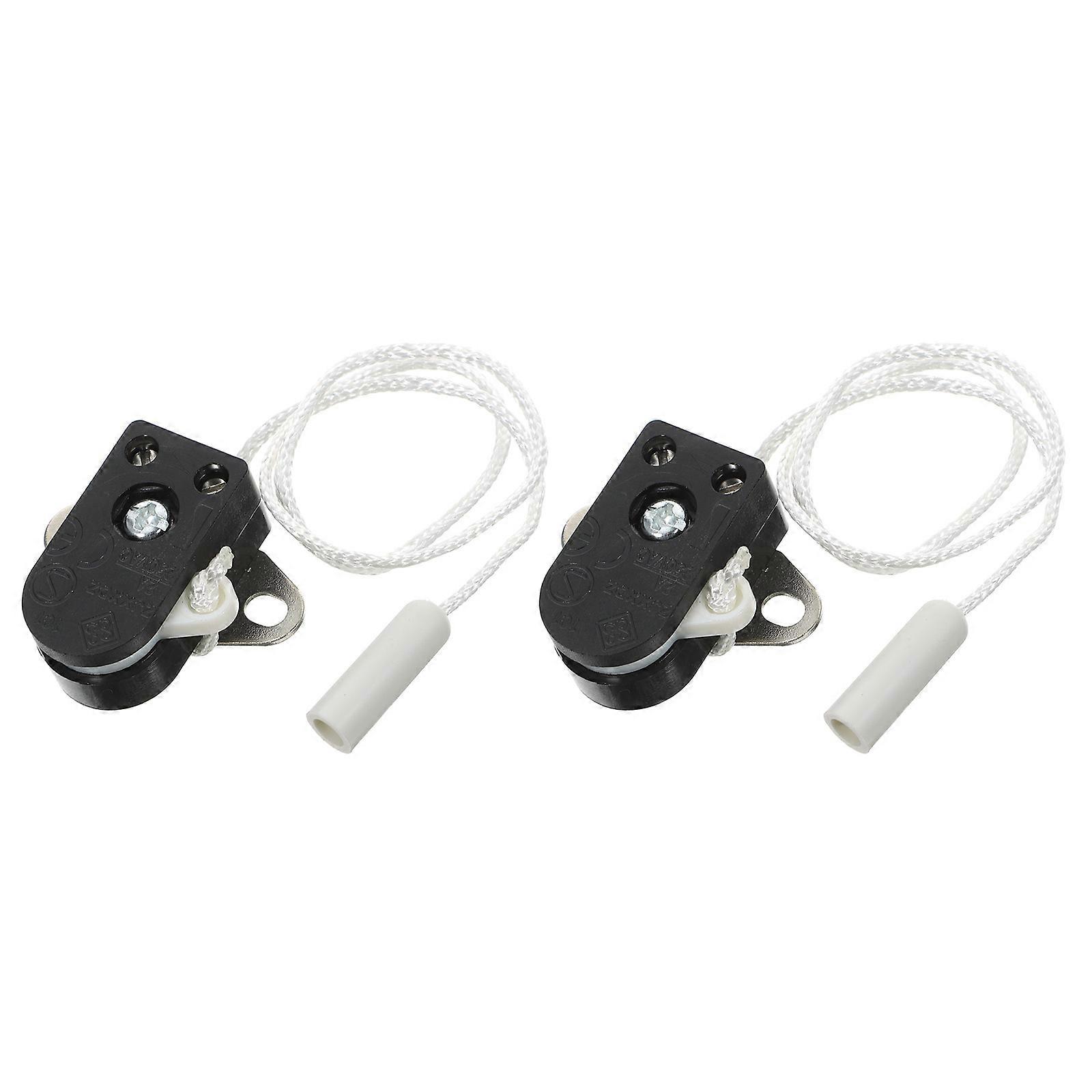 Pull Cord Light Accessories For Wall Lighting Control In Small Spaces 3.1X2.7 Cm Multi- Pcs