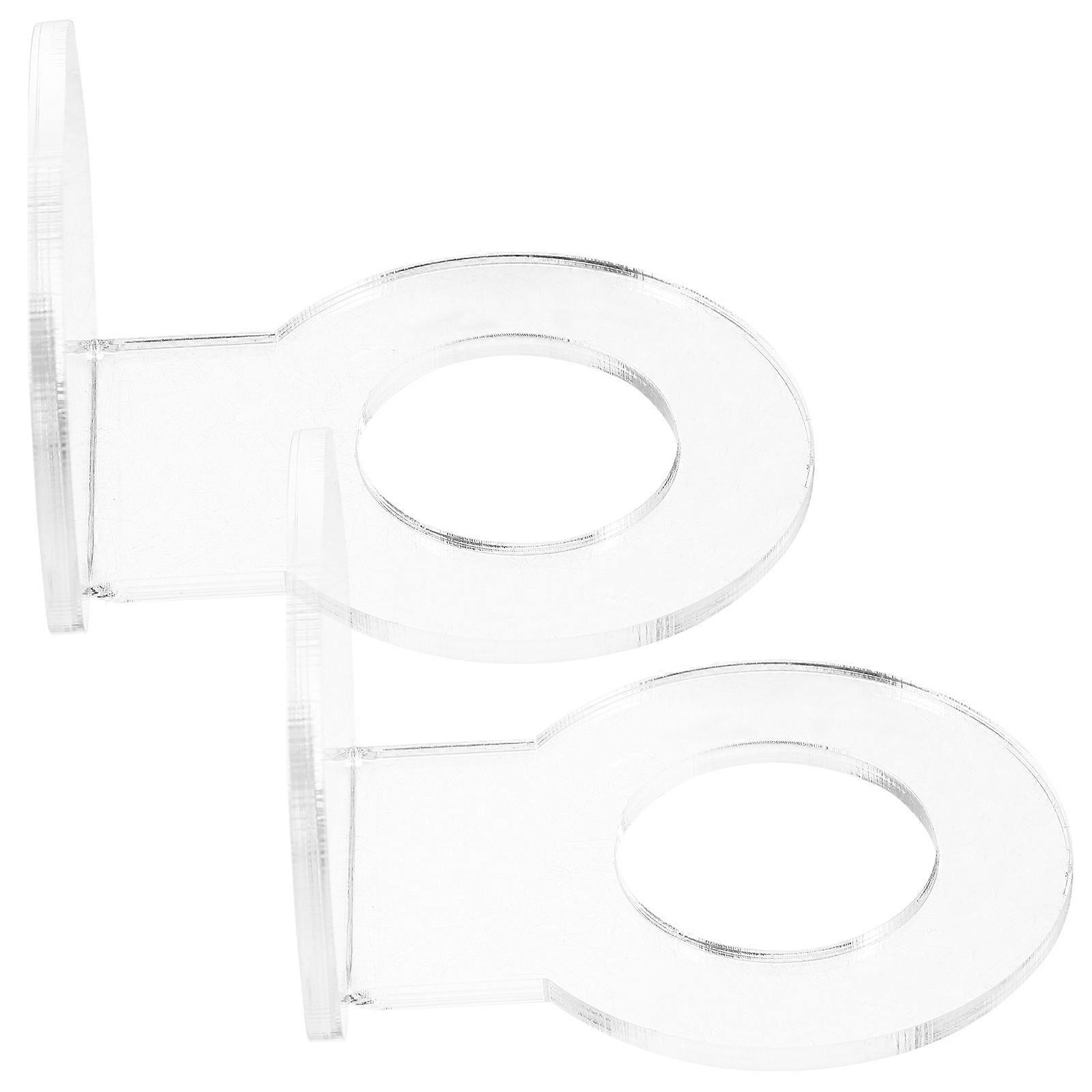 Acrylic Balls Storage Rack Wall Mount Baseball Holder for Display 1Set