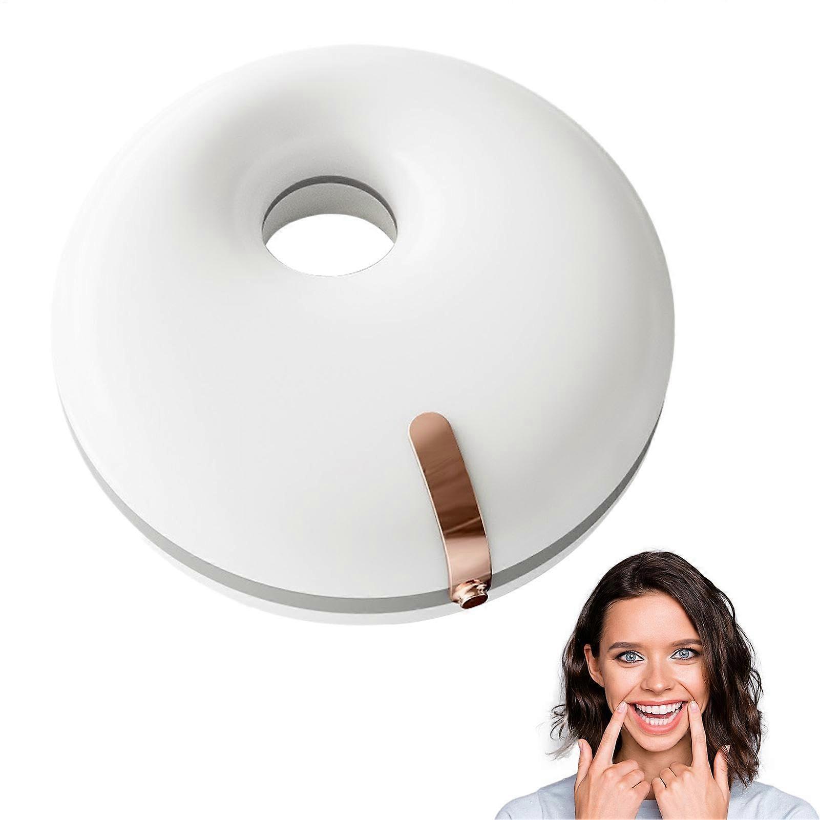 Retainer Case for Travel, Easy Clean Denture Storage Box, Secure Orthodontic Holder White