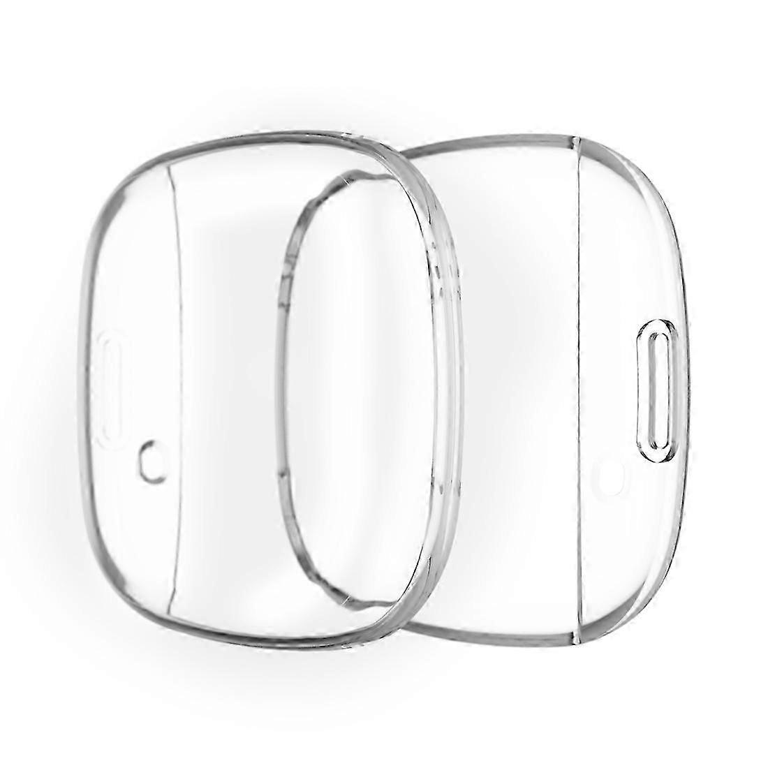 For Fitbit Versa 3 / Versa Sense Plating Full Package TPU Protective Case(Gray) 25-26