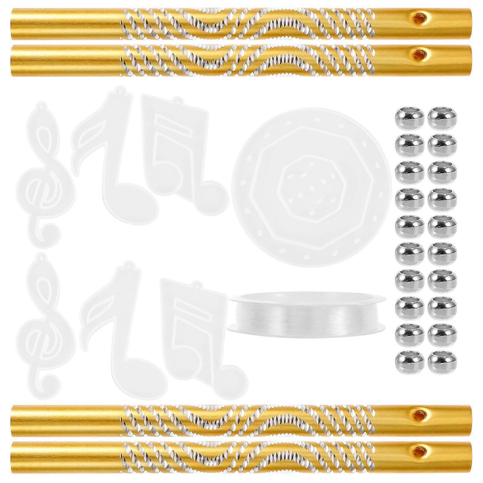 Silicone Wind Chime Mold for DIY Craft Use 1Set Silicone Casting Mold