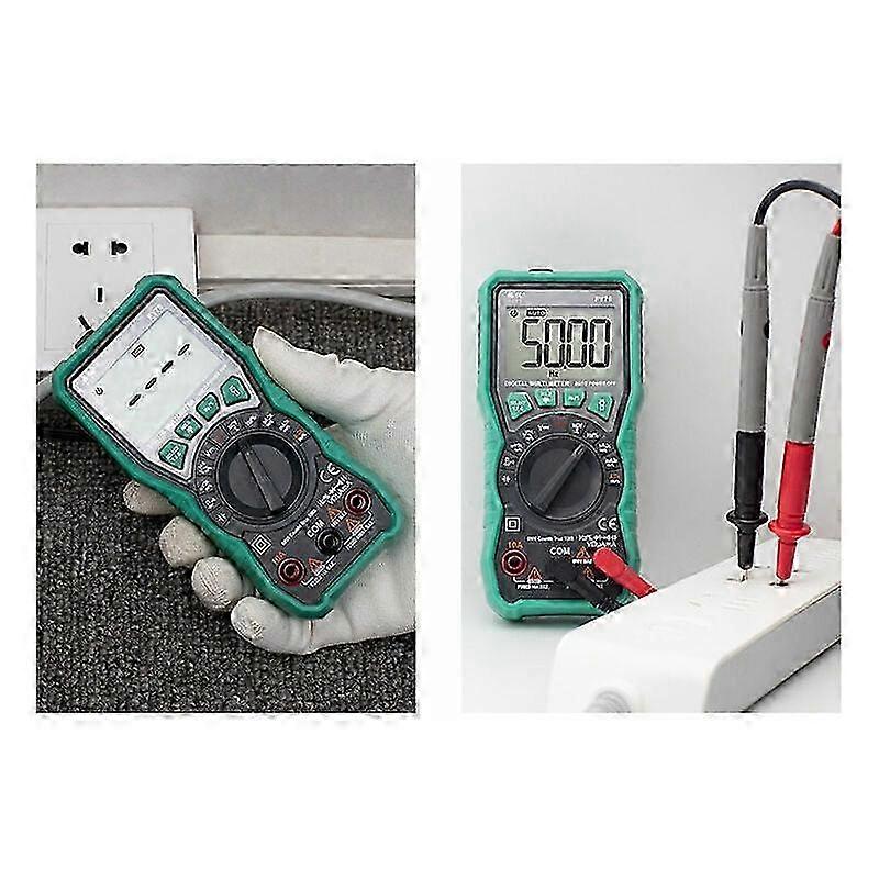 Automatic Digital Multimeter Professional Electrical Tester, Temperature Capacitance Meter Voltage/Current Ac Dc Resistance/Frequency And Te