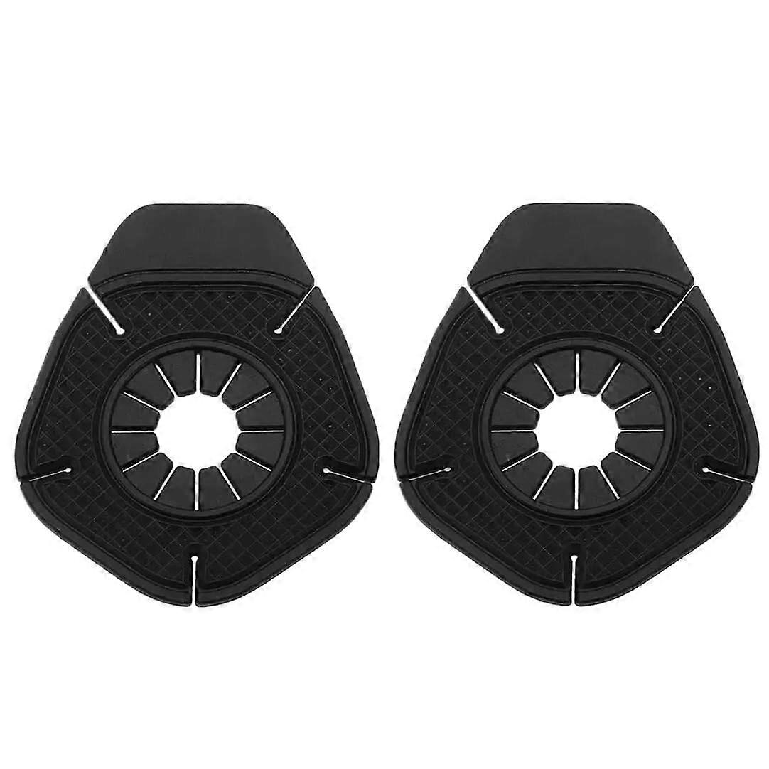 Universal Windshield Washer Reservoir Cap Waterproof Durable Plastic Wiper Fluid Cover 2pcs