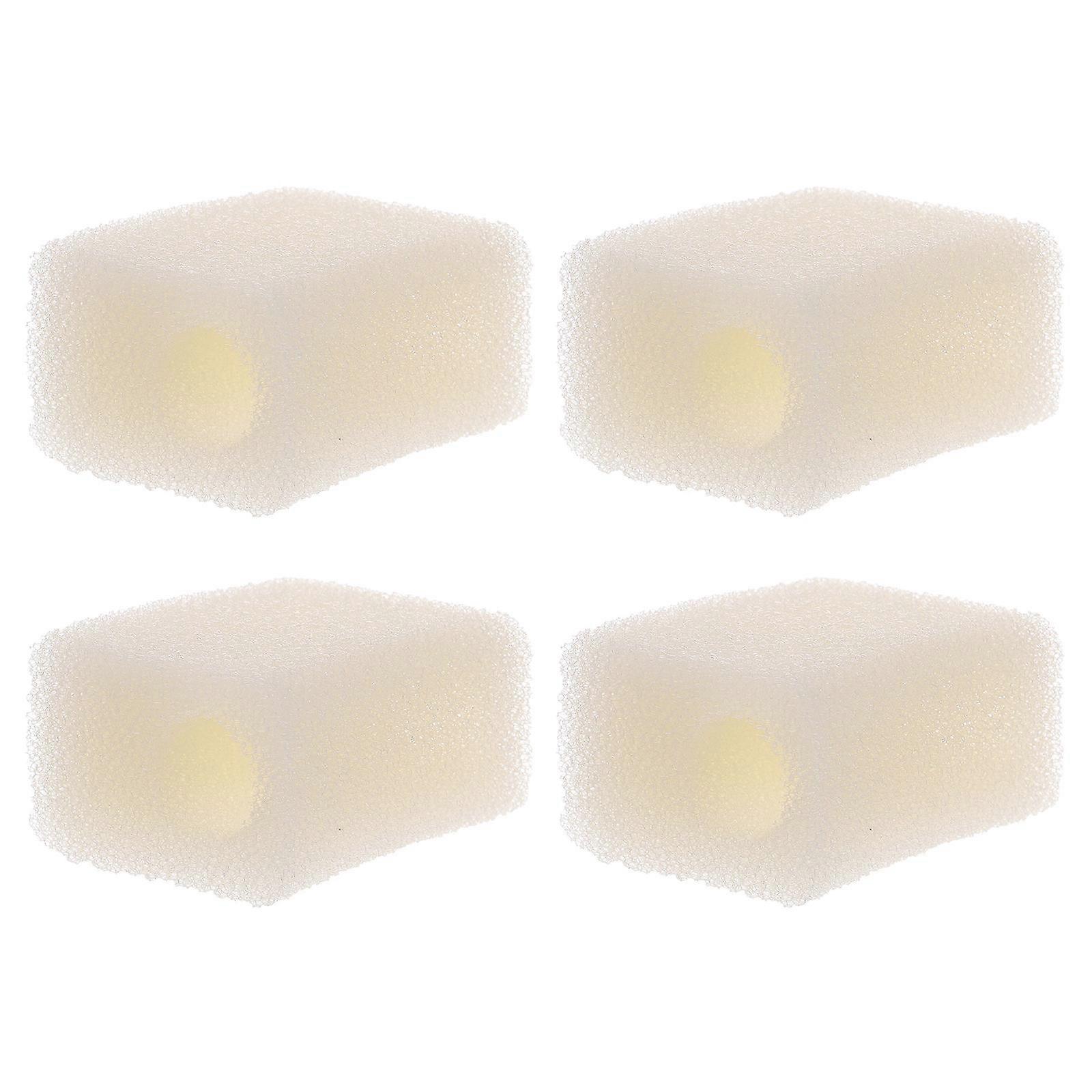 Aquarium Replacement Filter Tool Fish Tank Sponge Filter 12Pcs Beige