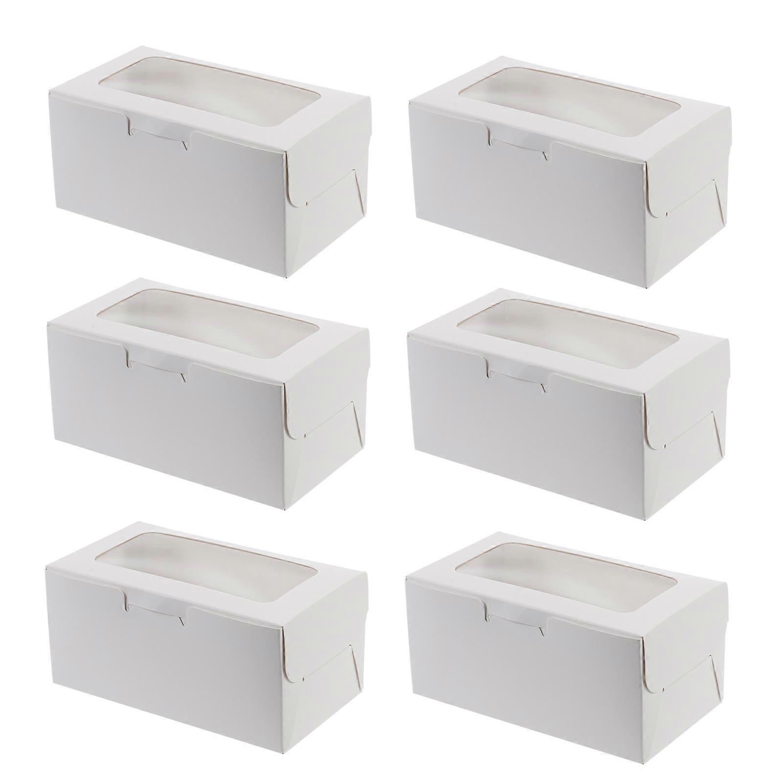 Cupcake Packing Box White Paper for Storage Use 15Pcs
