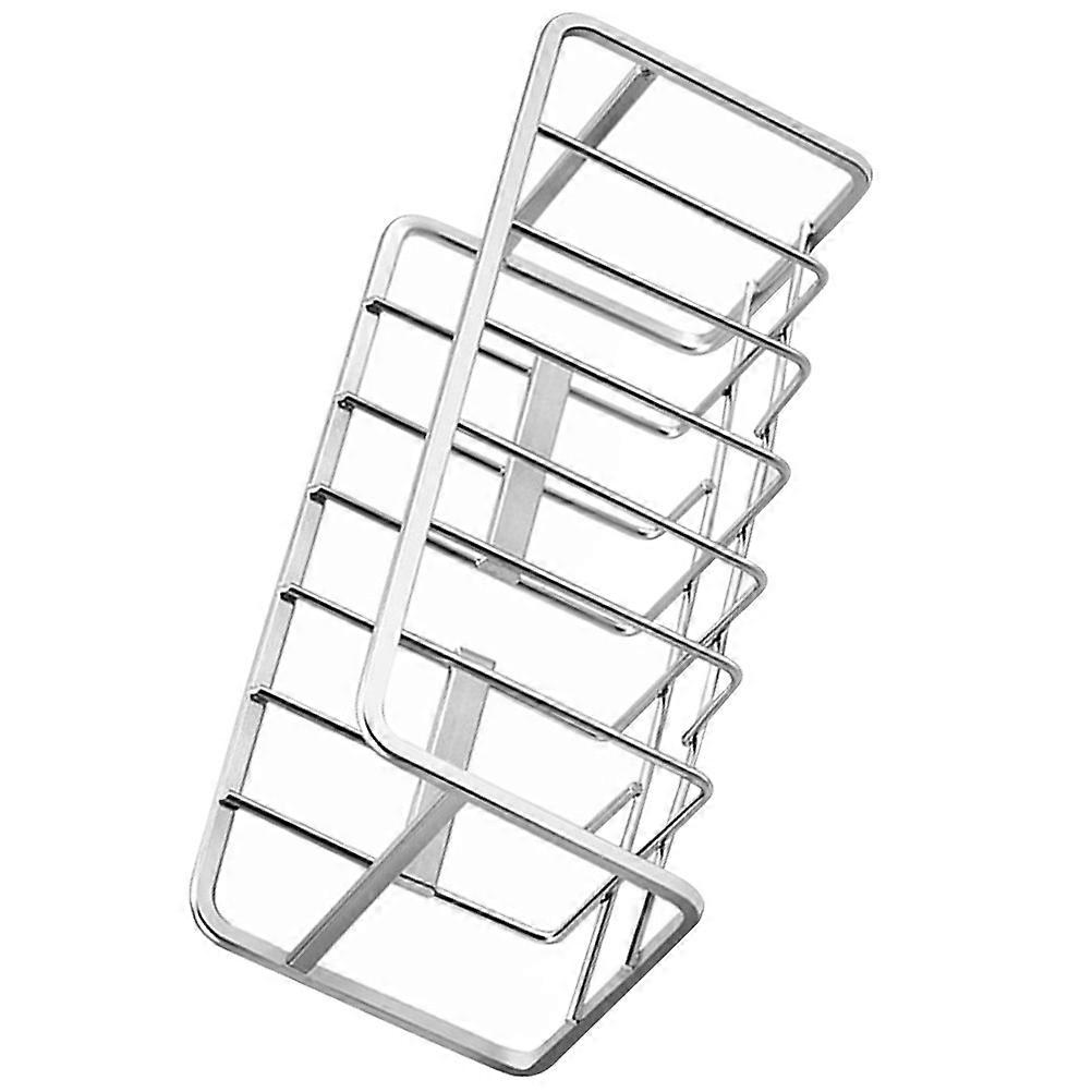 Kitchen Hanging Rack Stainless Steel Sponge Holder for 3Pcs Storage