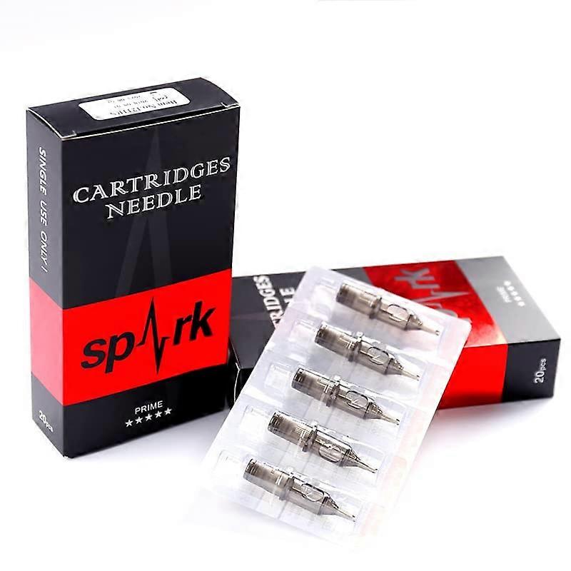 Professional Tattoo Needles for Shading and Lining, 13M1 Mist Pattern, Sterile 20pcs Box