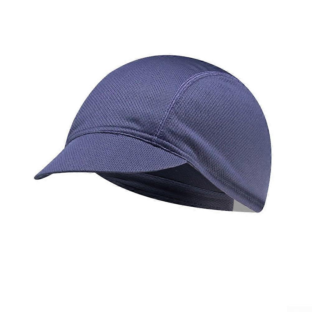 Cycling Cap for Men QuickDrying Breathable Mesh Hat Lightweight Adjustable 5258cm Navy