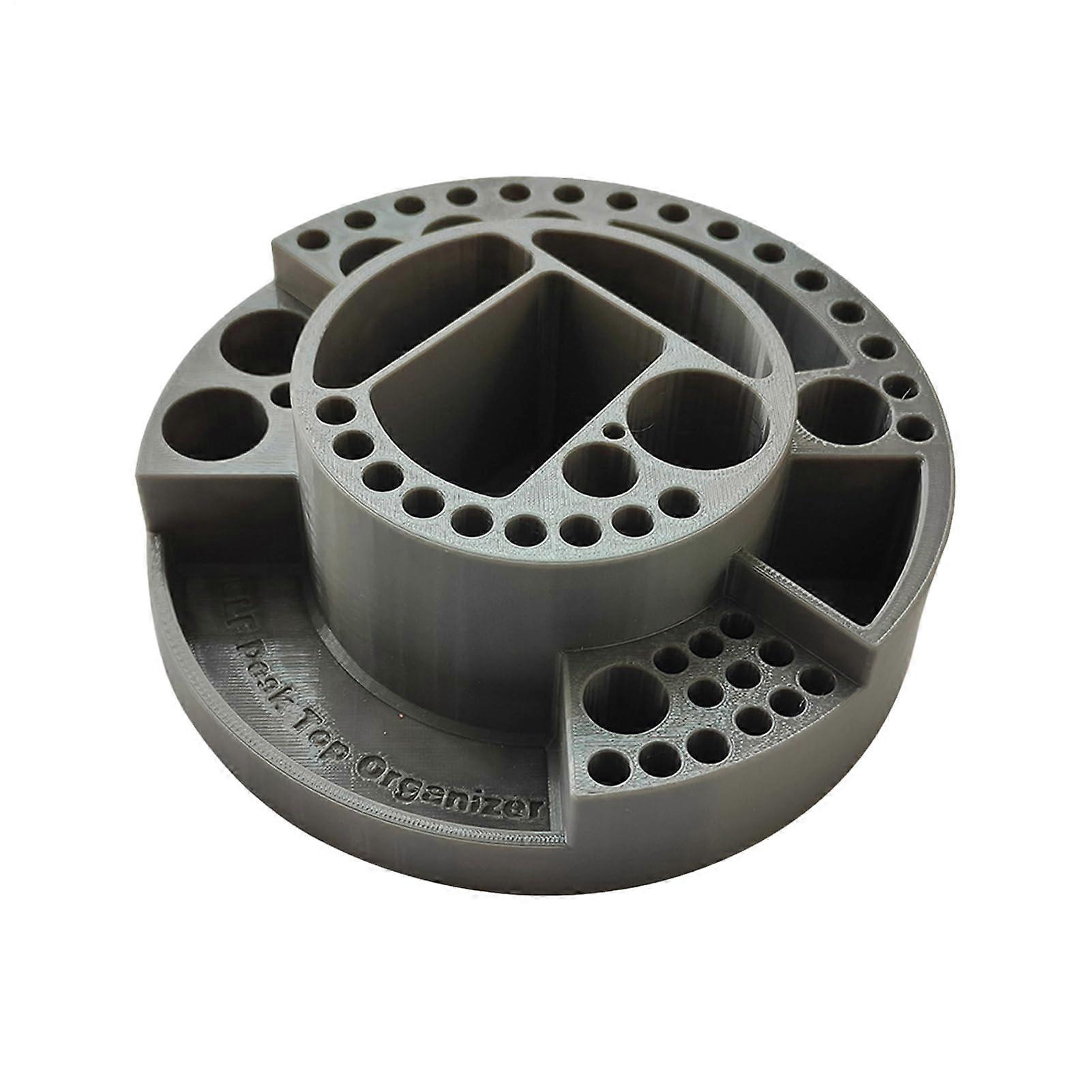 Fly Tying Tool Organizer with Adjustable Storage Slots,  Density Fishing Tackle Box for Beginners