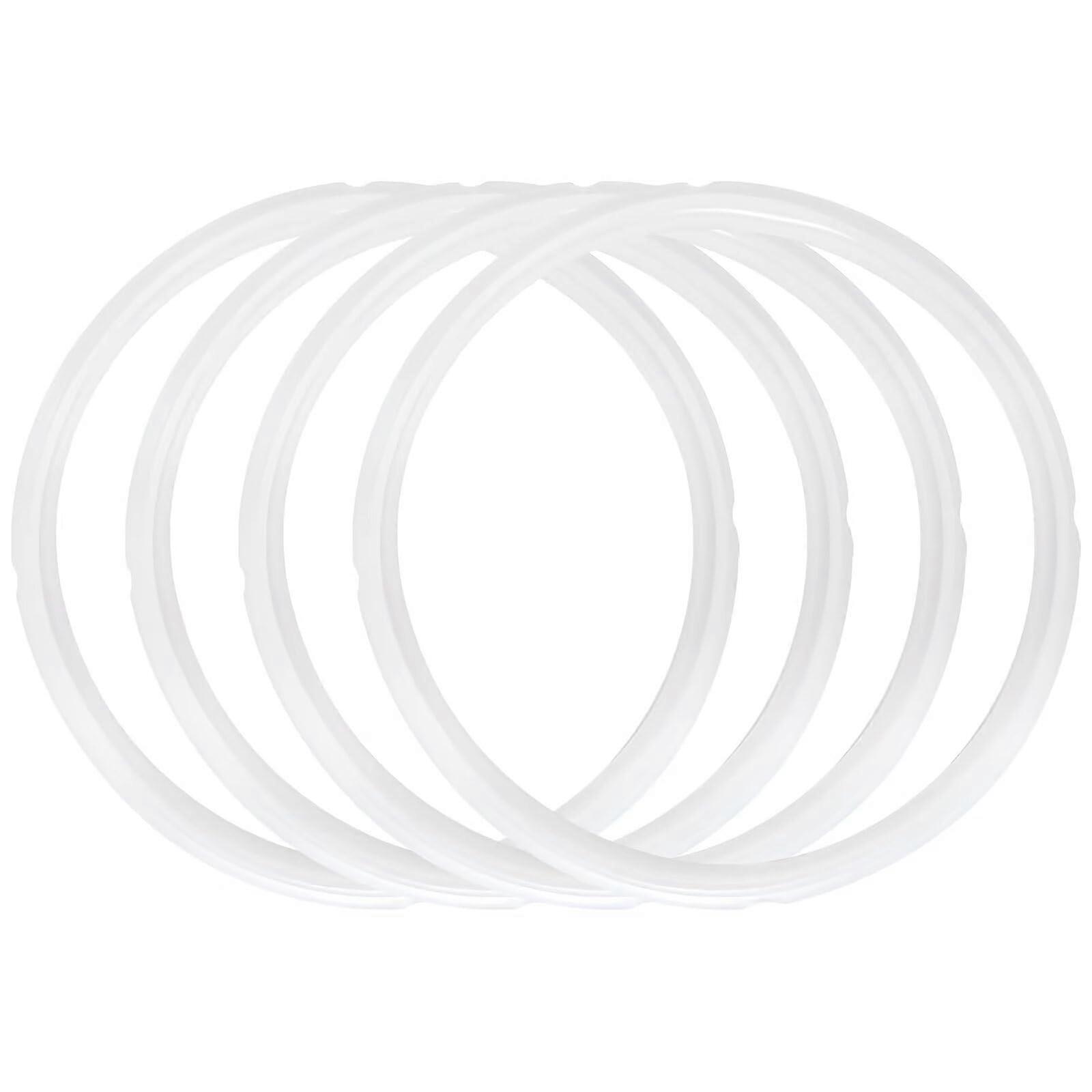 Sealing Ring Replacement 4Pack for Instant Pot 8 Quart  Durable Silicone Gasket for  Seal