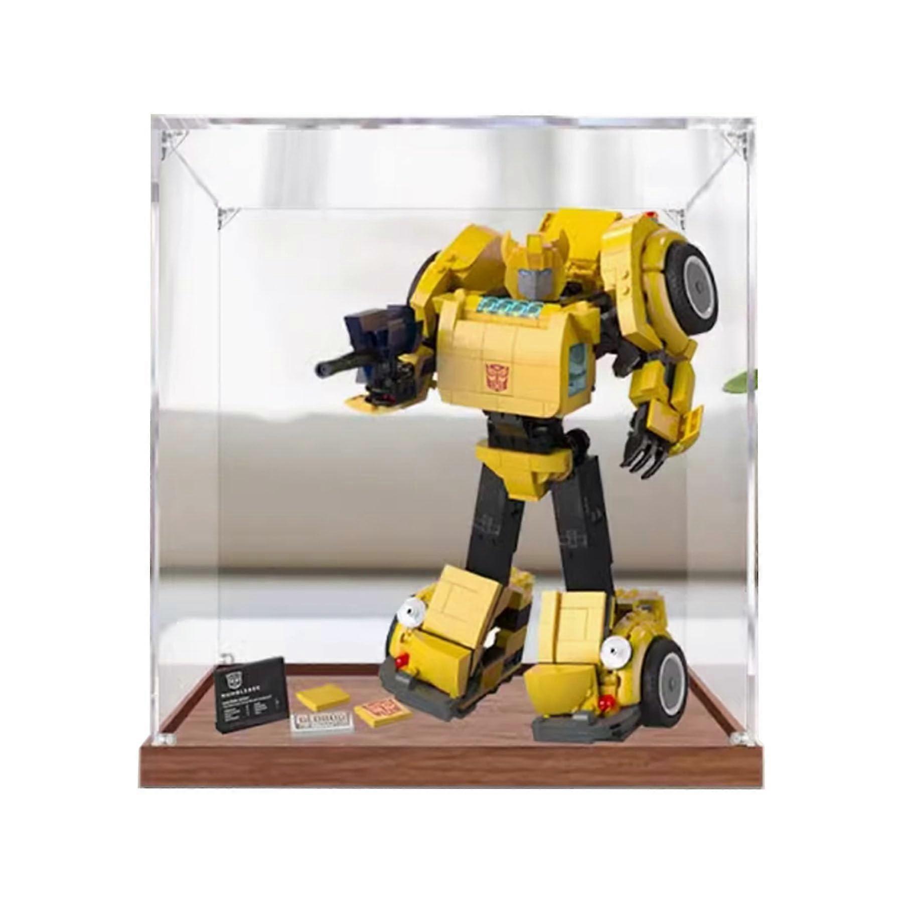 Acrylic Display Case for  10338 Robotics, Clear Dustproof Showcase with Exact Fit Design