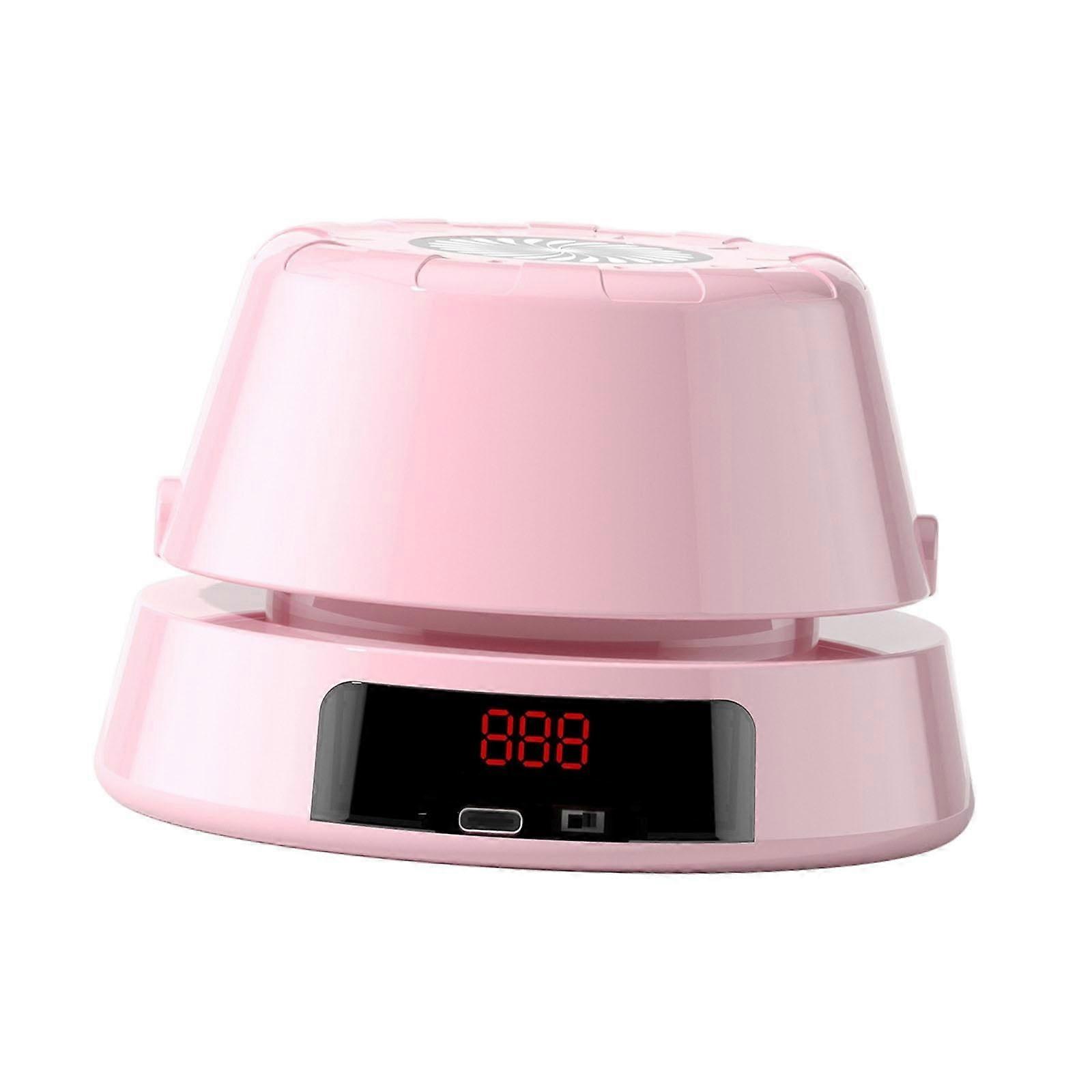 Smart Jump Rope with Automatic Counting, Remote Speed Control, LED Display, Adjustable Length, Pink