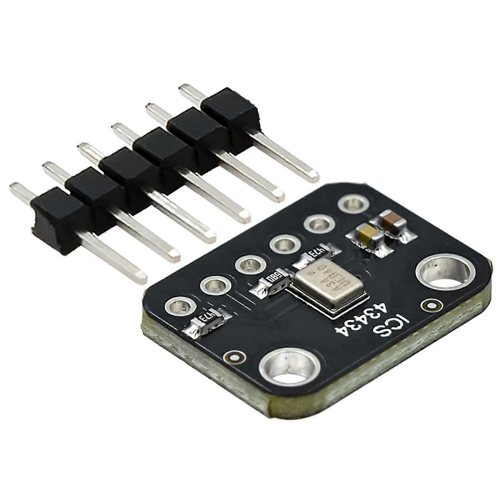 ICS43434 I2S 3.3V Microphone Breakout Board with Low Pass Filter for Quality Audio Capture