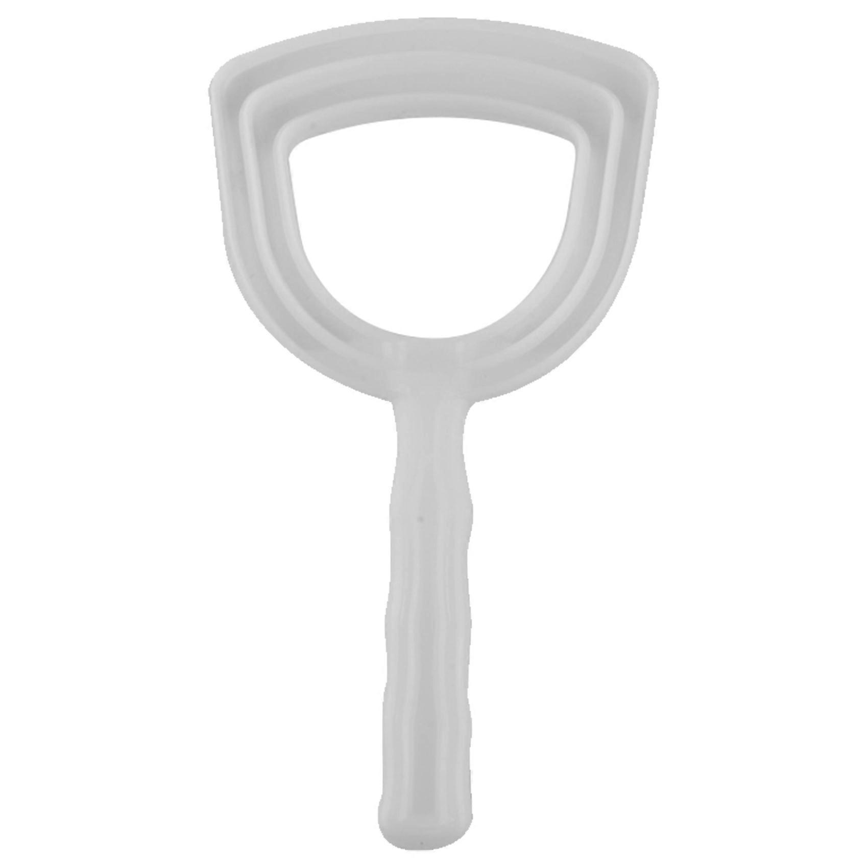 40X Meat Scraper Bone Dust Scraper Bone Scraper White Poly Scraper Bone Dust Remover Square Bone Dust Scraper