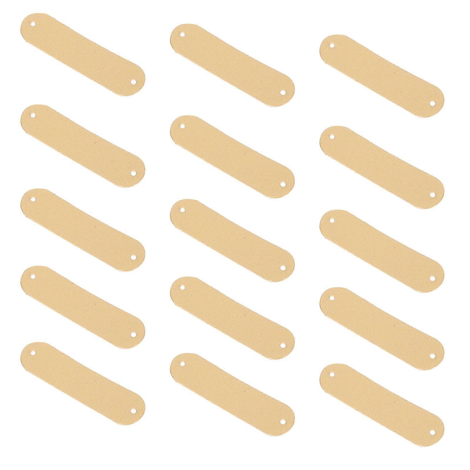 DIY Clothes Tag Label for Decoration 100Pcs Handmade PU